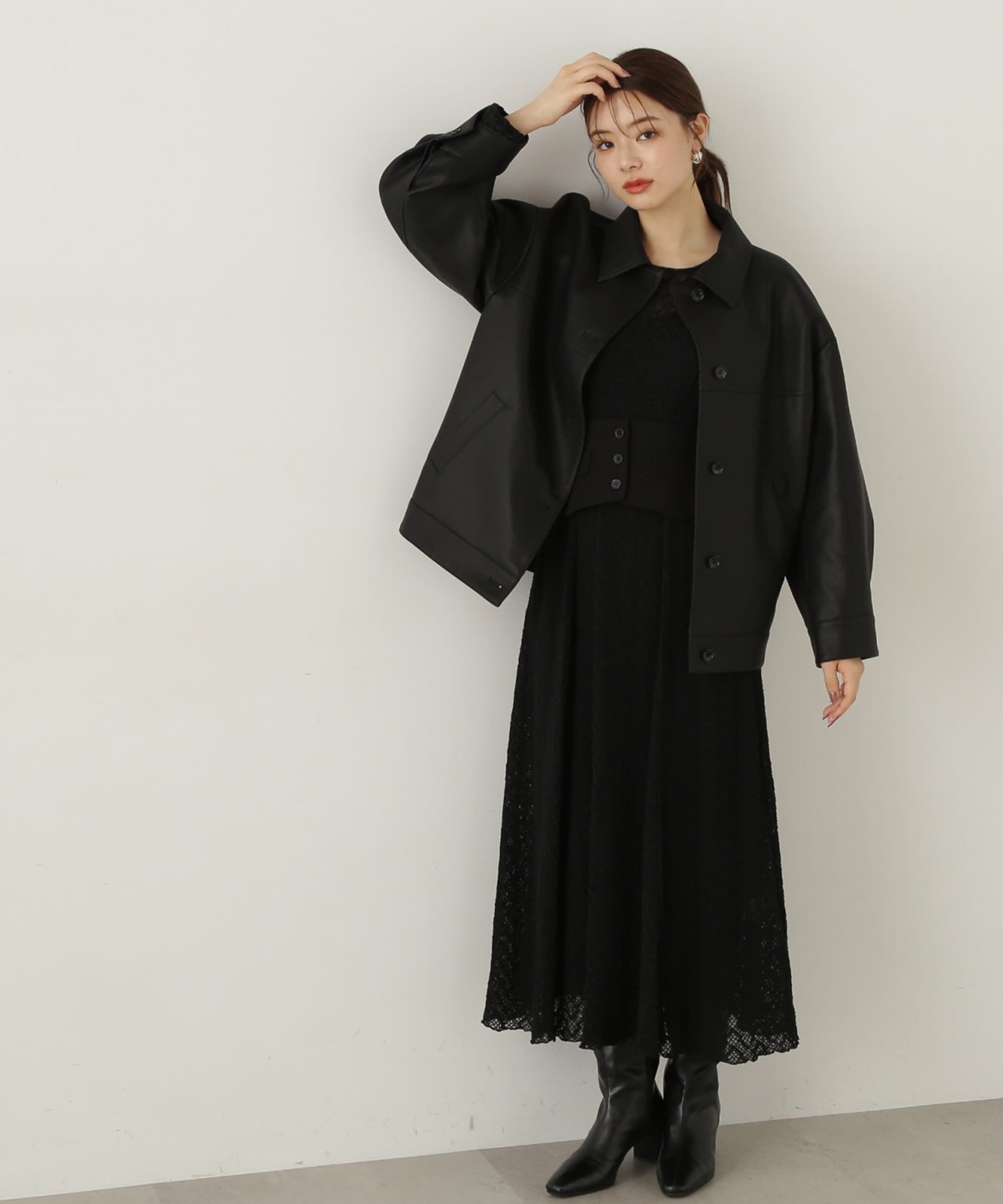 PROPORTION BODY DRESSING「フェイクレザージャケット　24AW」|その他|