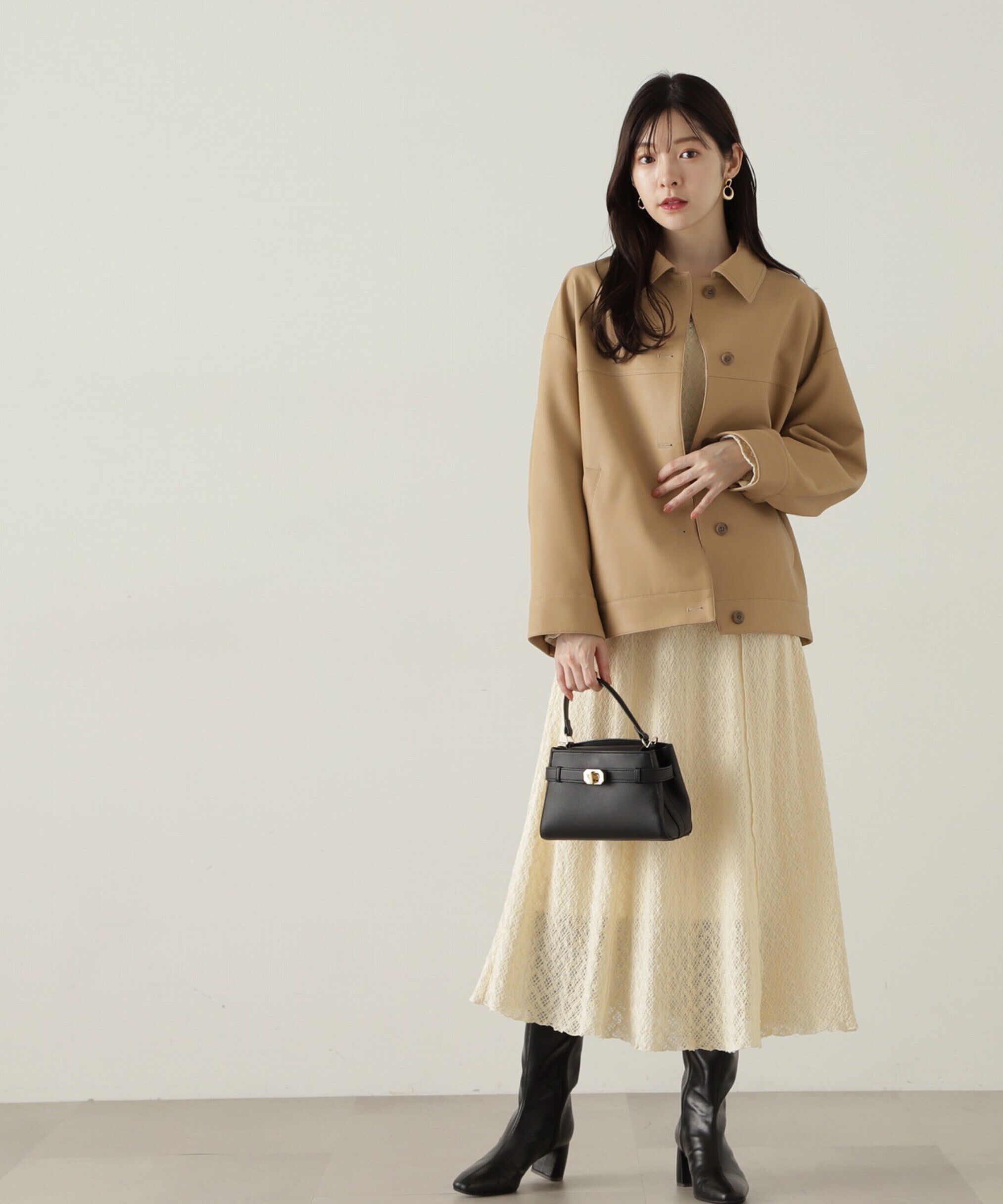 PROPORTION BODY DRESSING「フェイクレザージャケット　24AW」|その他|