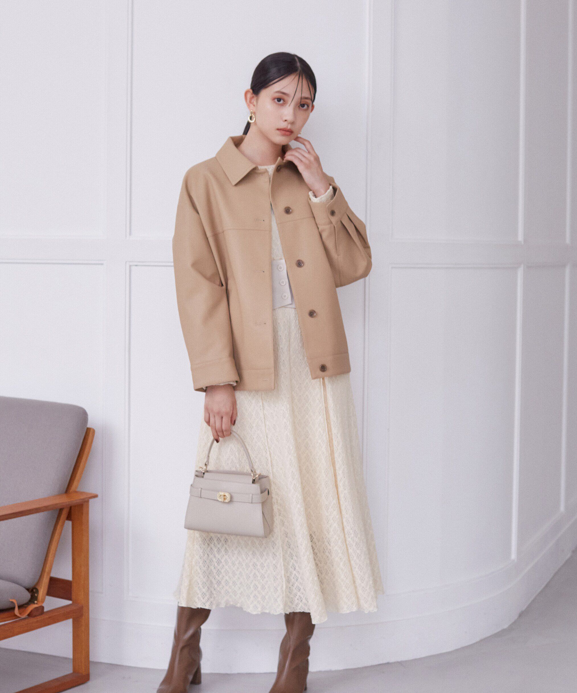 PROPORTION BODY DRESSING「フェイクレザージャケット　24AW」|その他|