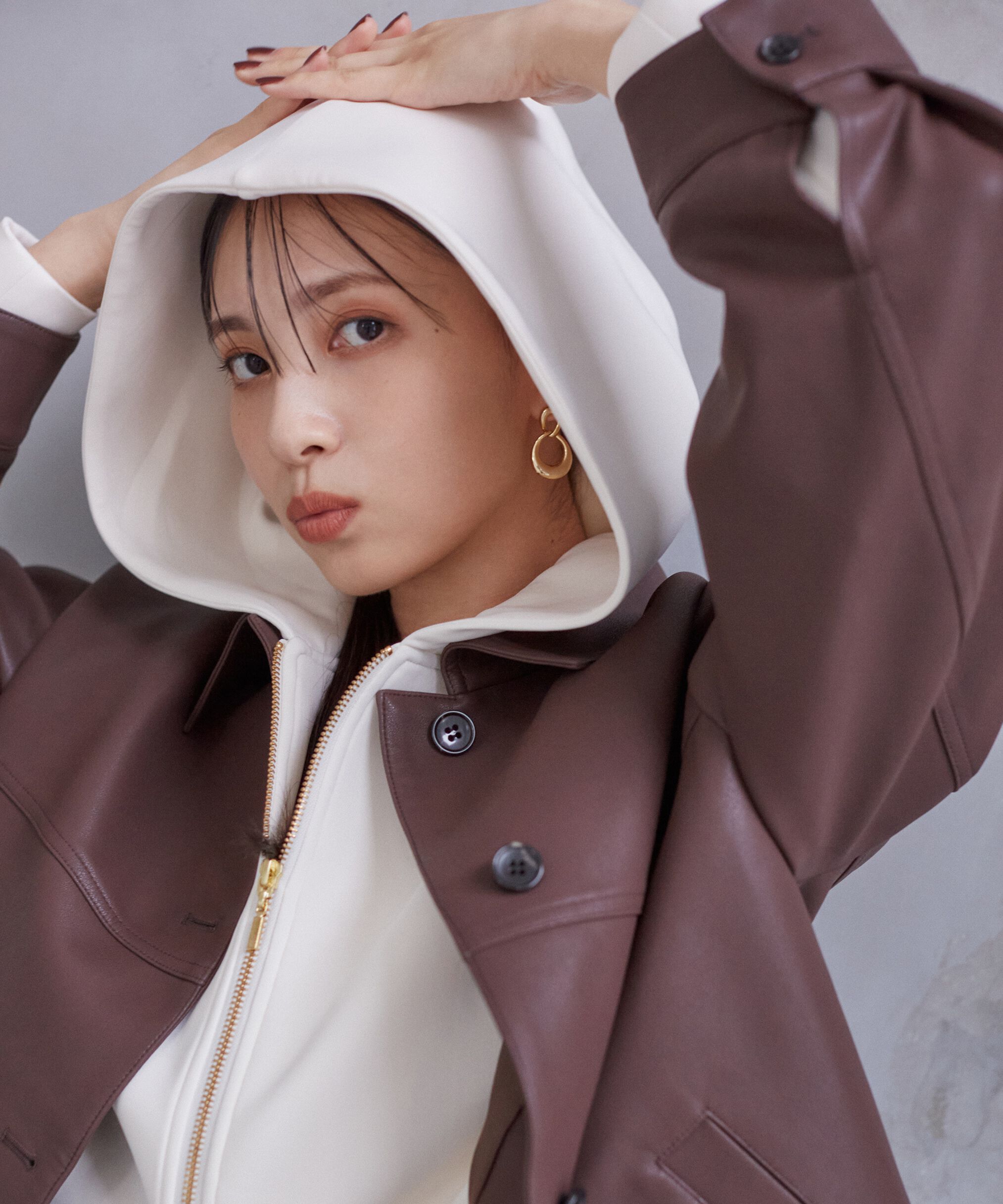 PROPORTION BODY DRESSING「フェイクレザージャケット　24AW」|その他|