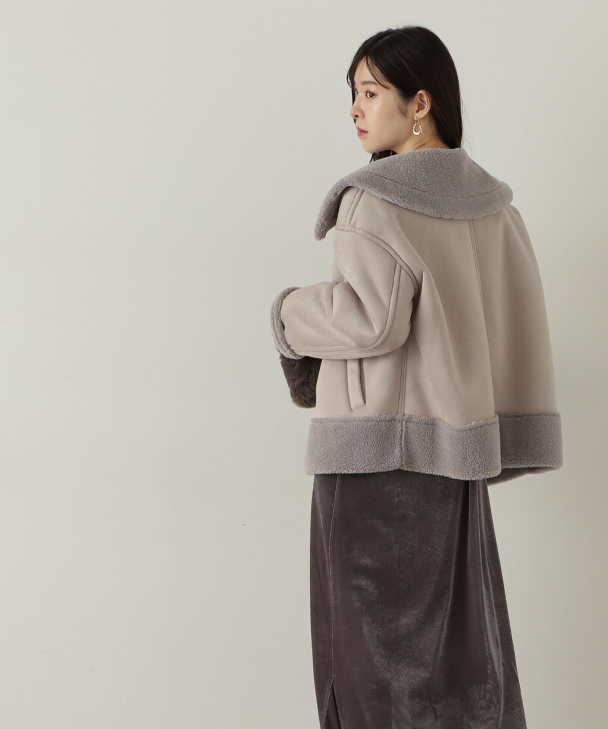 PROPORTION BODY DRESSING「フェイクムートンコート　24AW」|その他|