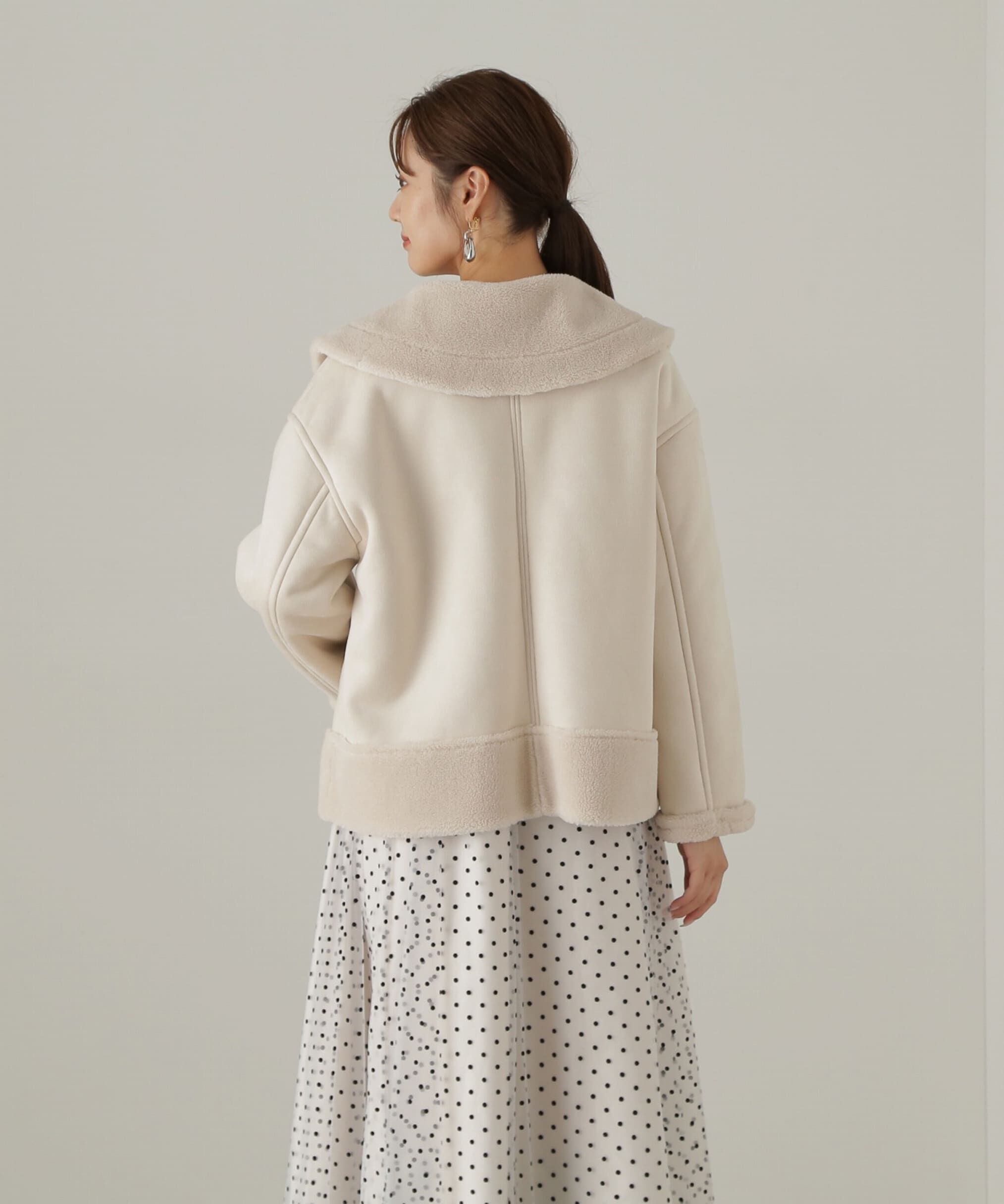 PROPORTION BODY DRESSING「フェイクムートンコート　24AW」|その他|