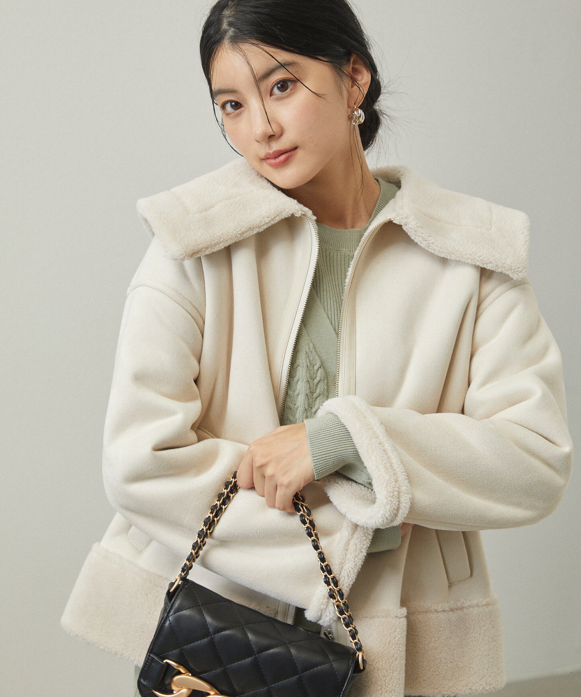 PROPORTION BODY DRESSING「フェイクムートンコート　24AW」|その他|