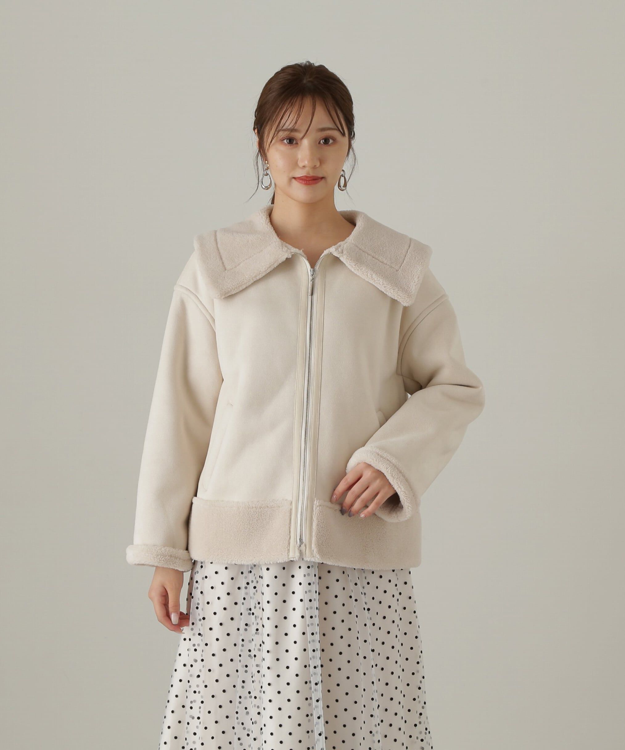 PROPORTION BODY DRESSING「フェイクムートンコート　24AW」|その他|