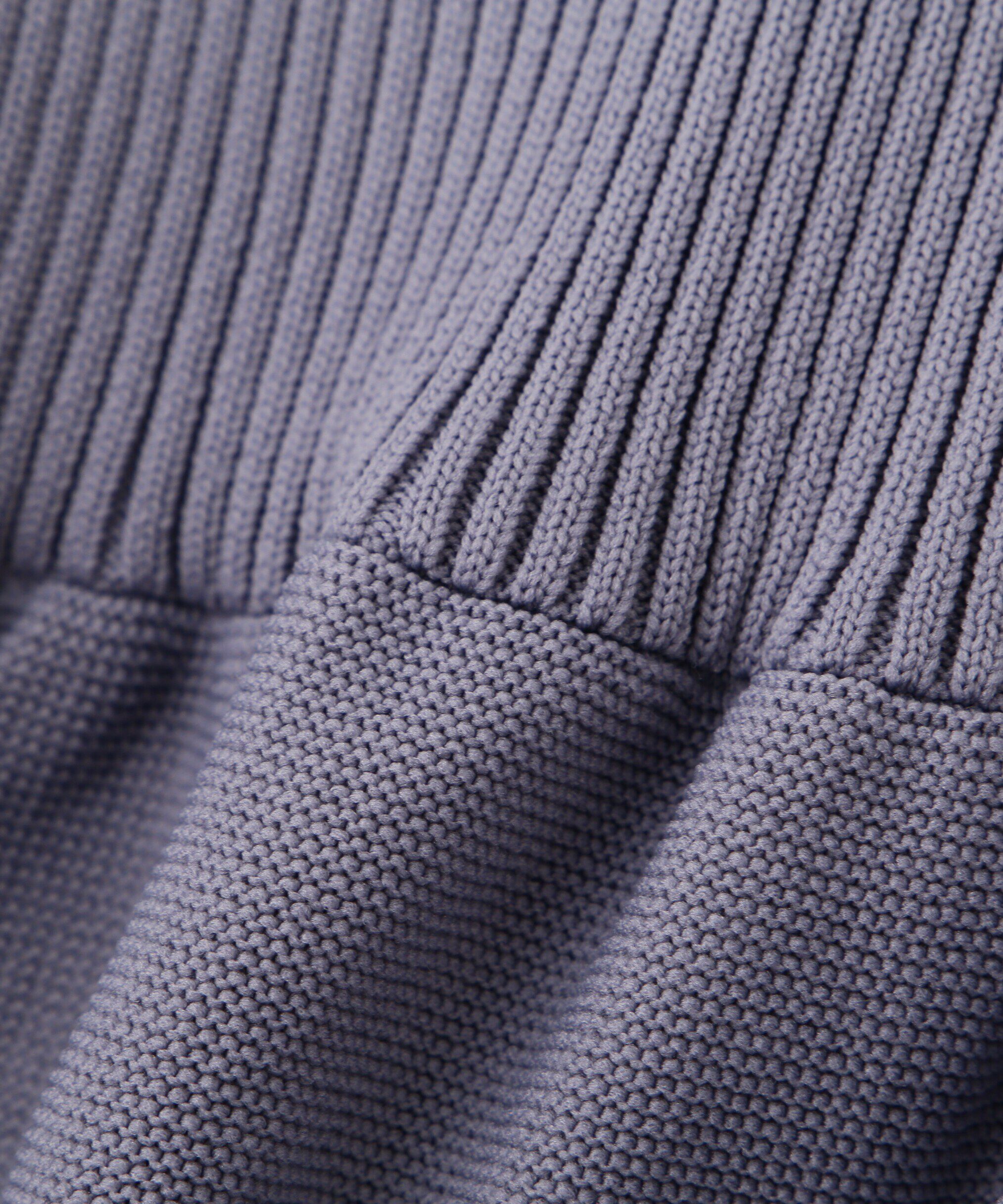 PROPORTION BODY DRESSING「前後2wayシアー切り替えペプラムニット　24AW」|ニット・セーター|