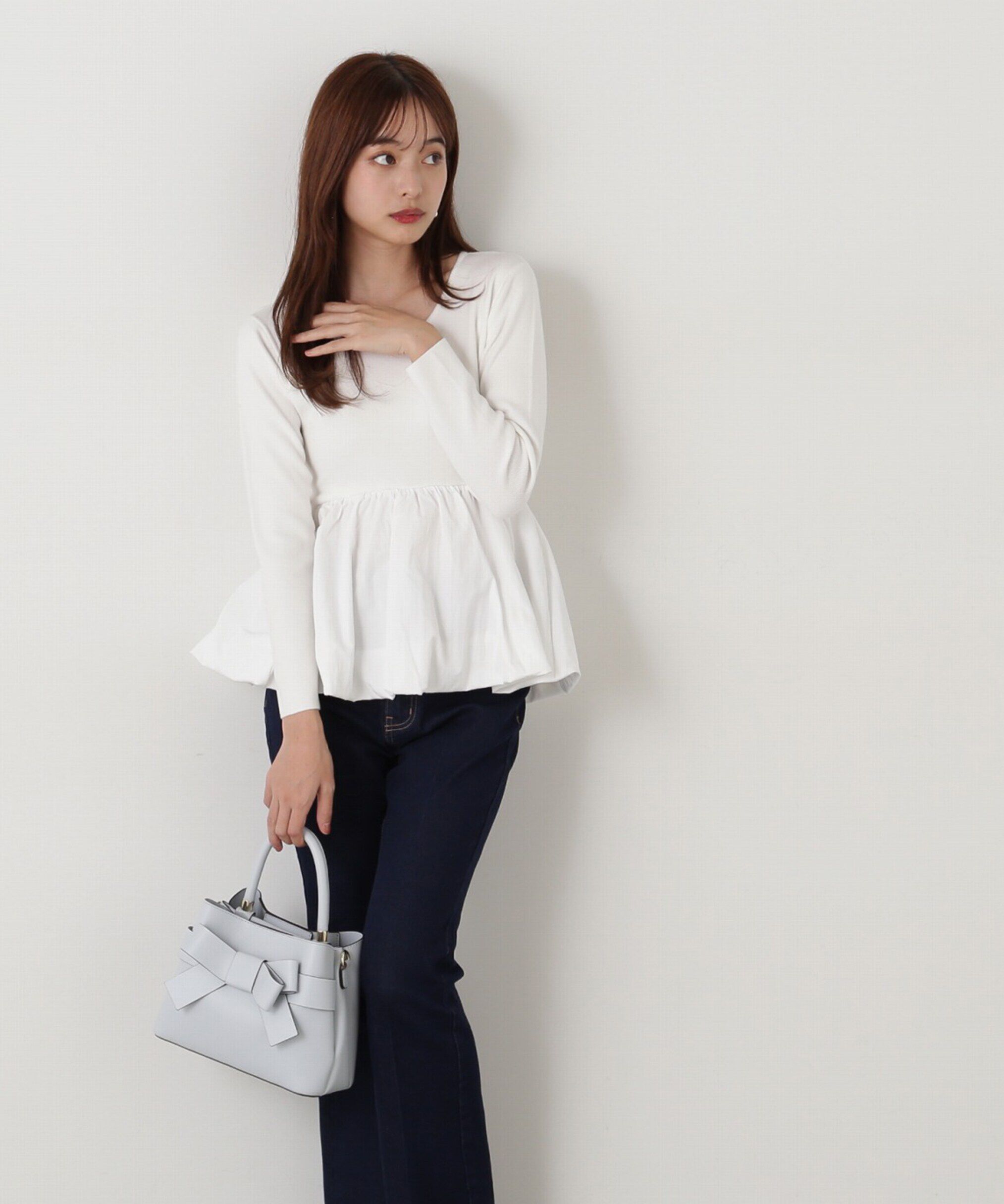 PROPORTION BODY DRESSING「フィッシュテールバルーンニット」|ニット・セーター|