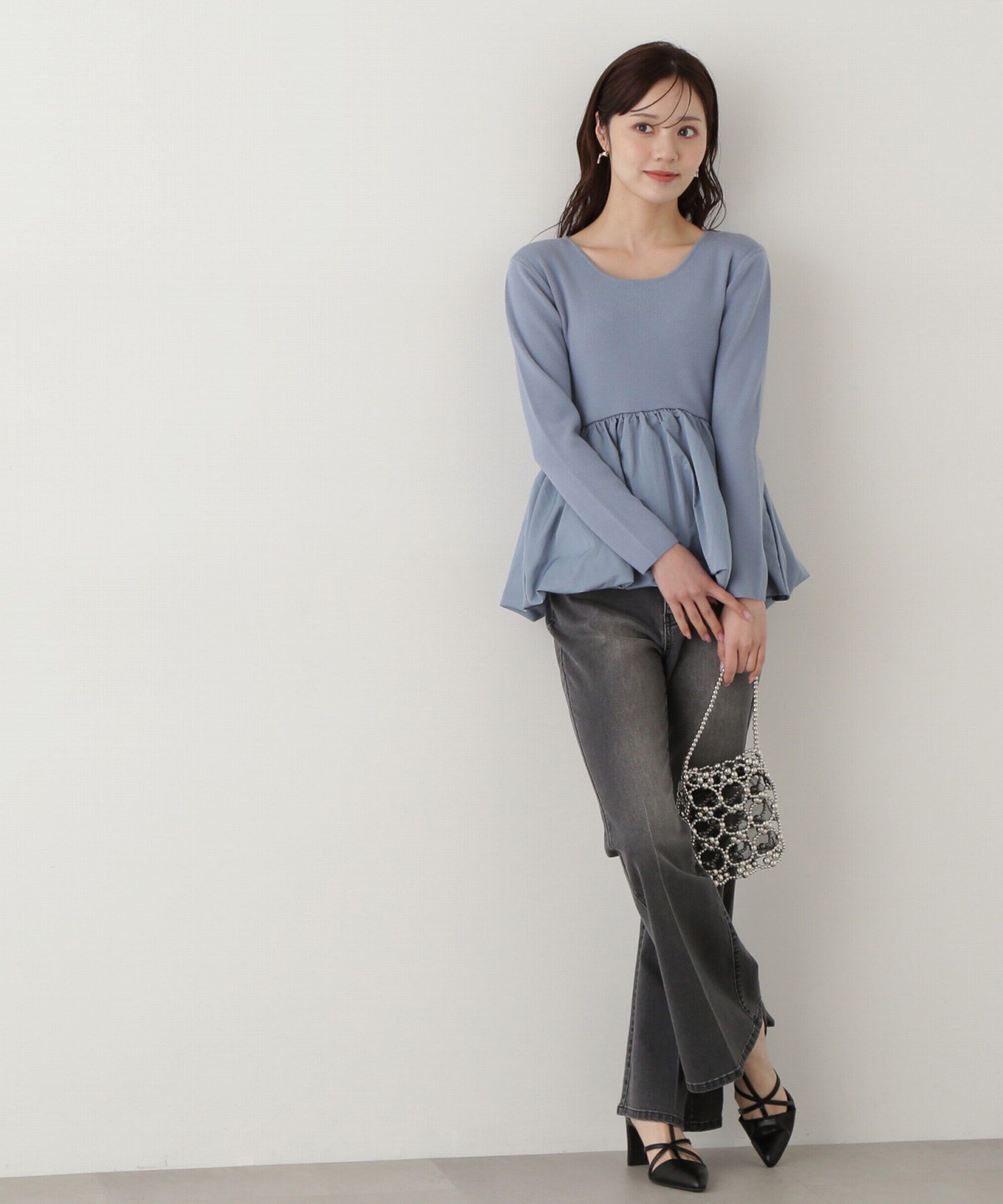 PROPORTION BODY DRESSING「フィッシュテールバルーンニット」|ニット・セーター|