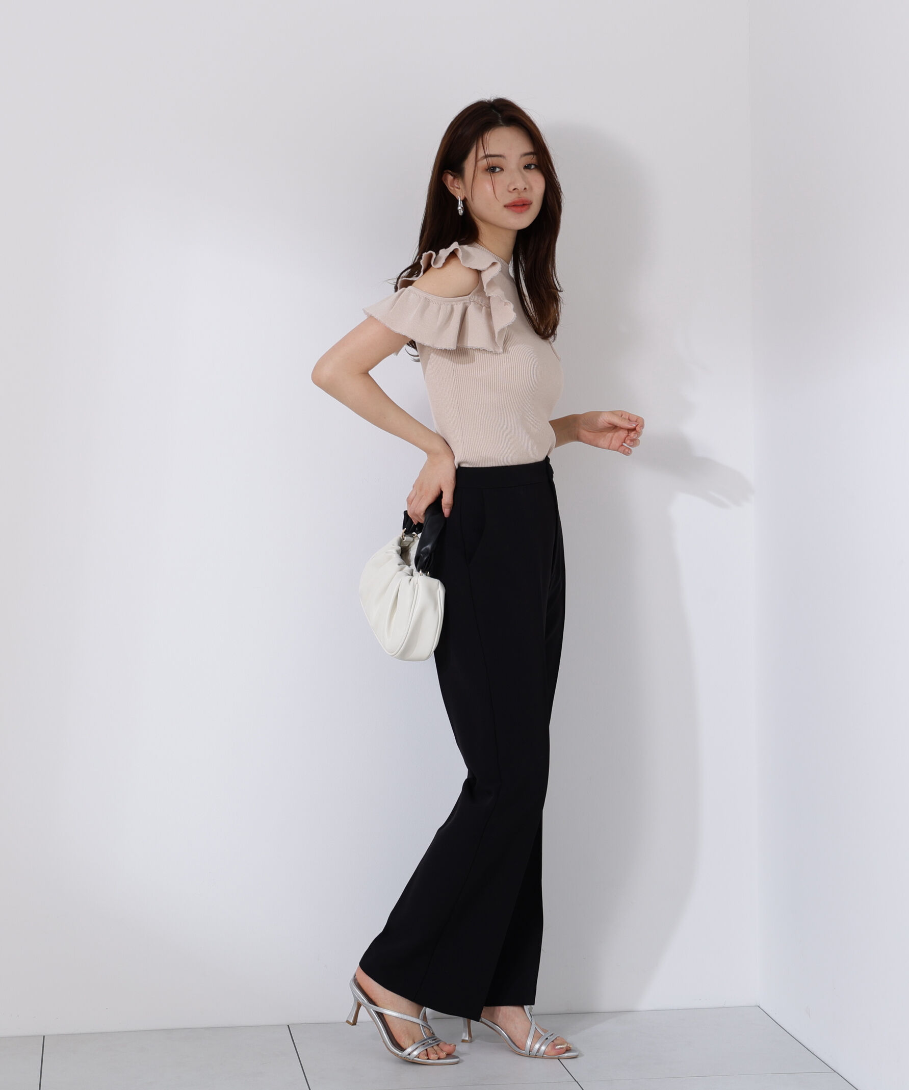 PROPORTION BODY DRESSING「デザインスリーブニット」|ニット・セーター|