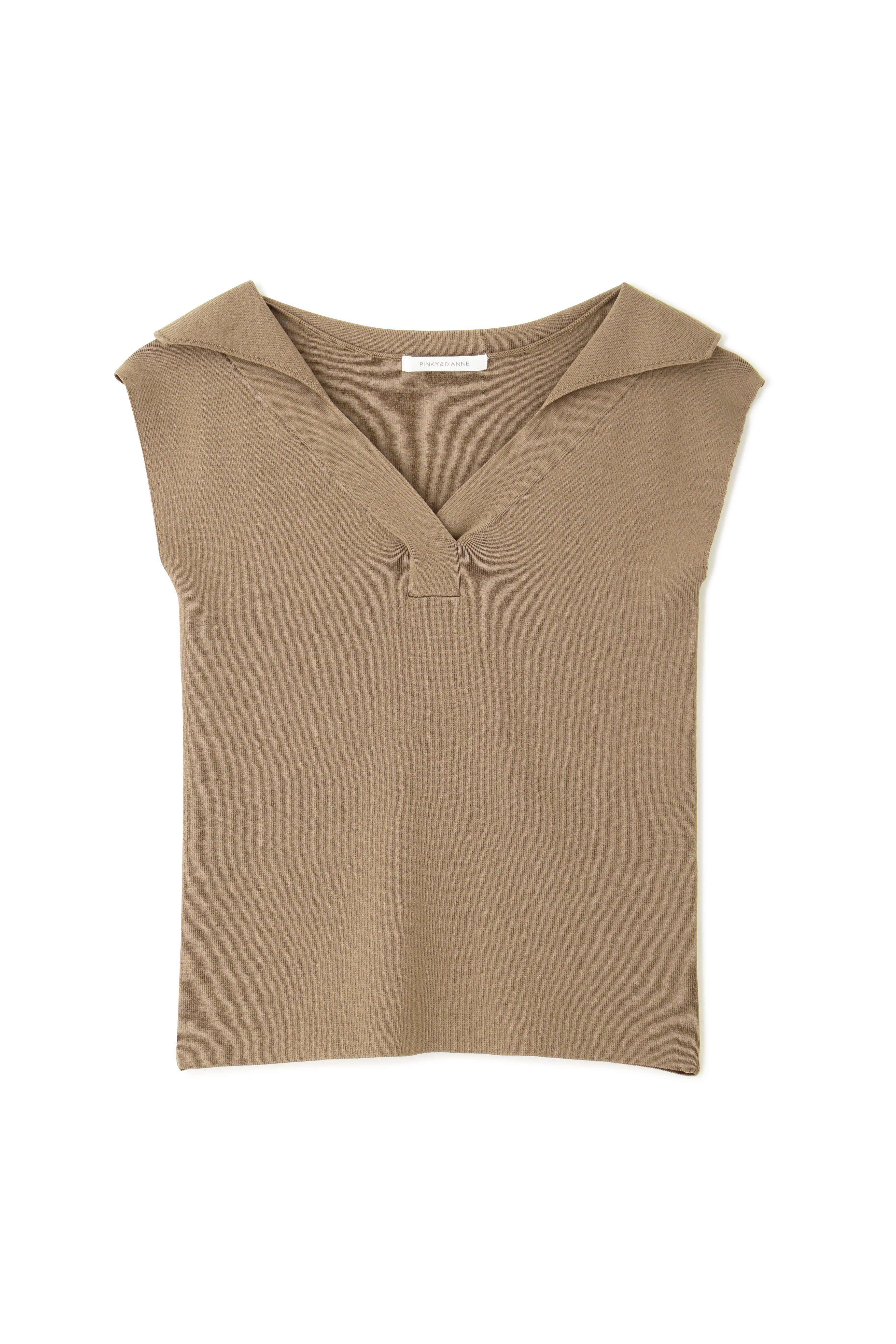  「◆Ｖネックニットアッププルオーバー」|ニット・セーター|