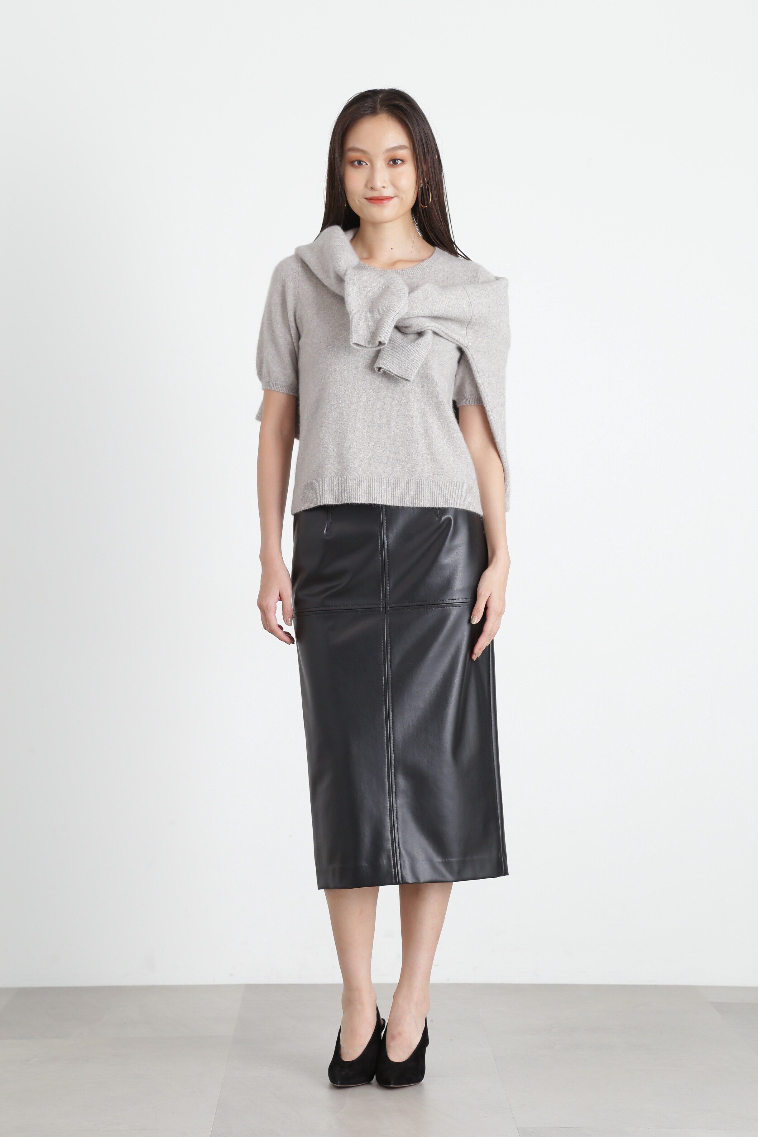  「◆リサイクルカーフィタイトスカート」|スカート|