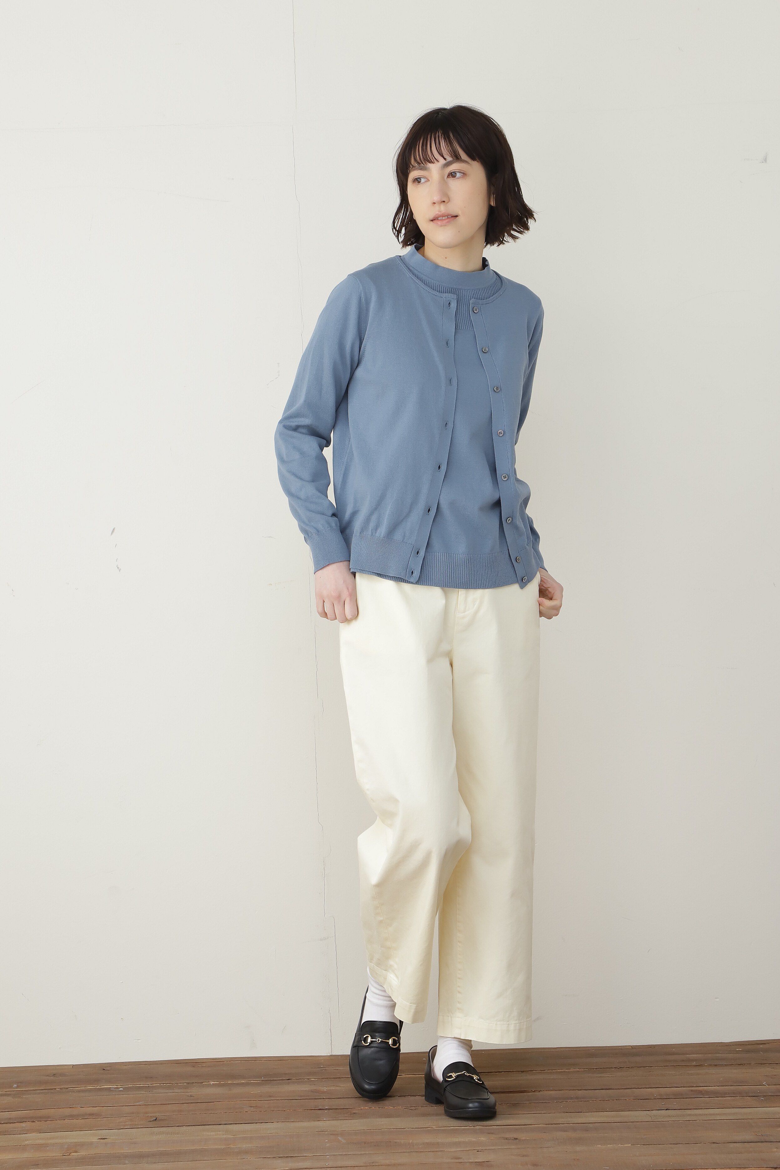  「◆製品染セミワイドパンツ」|その他|