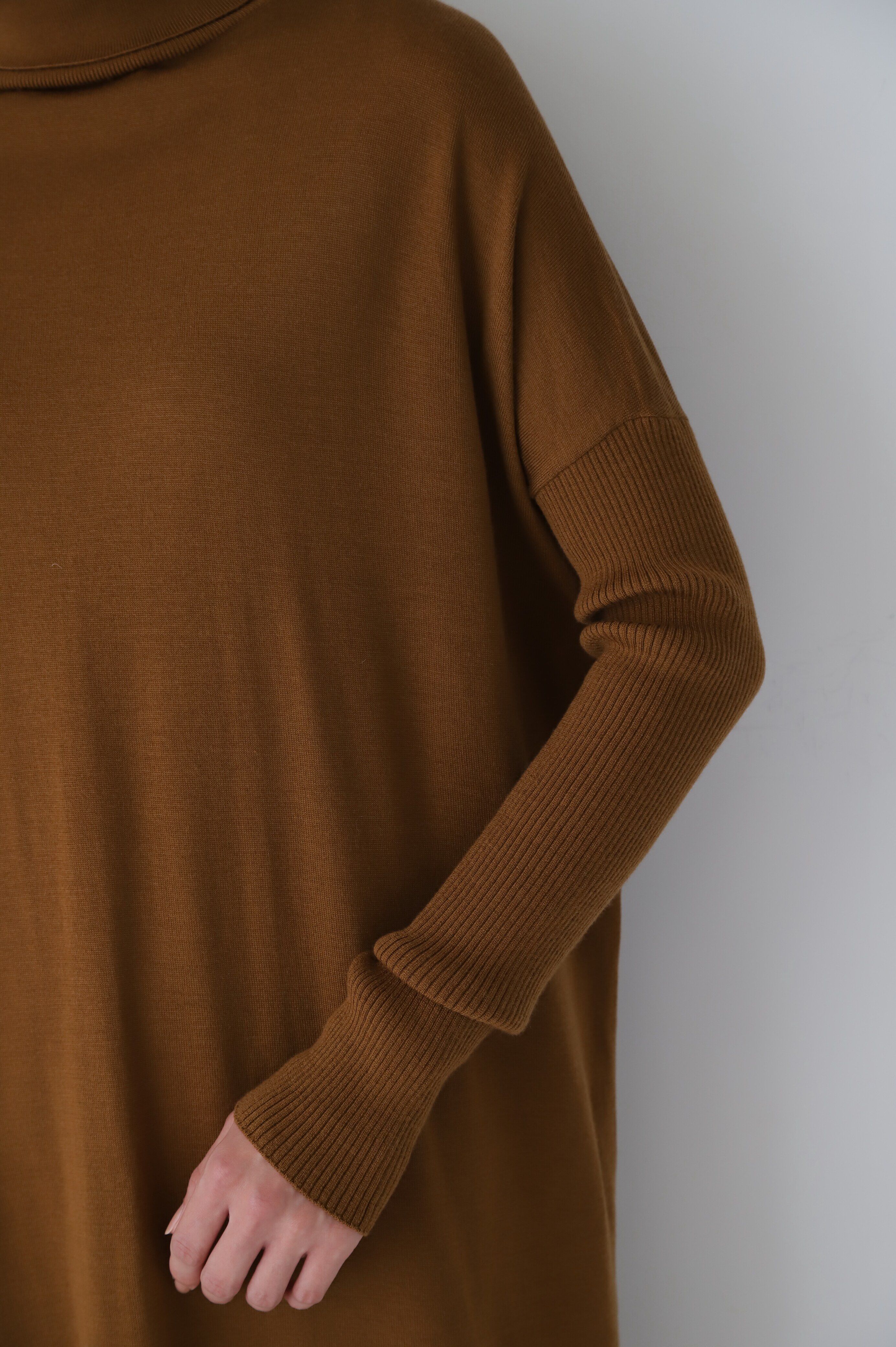  「◆ウール天竺タートルネックワンピース」|ワンピース|