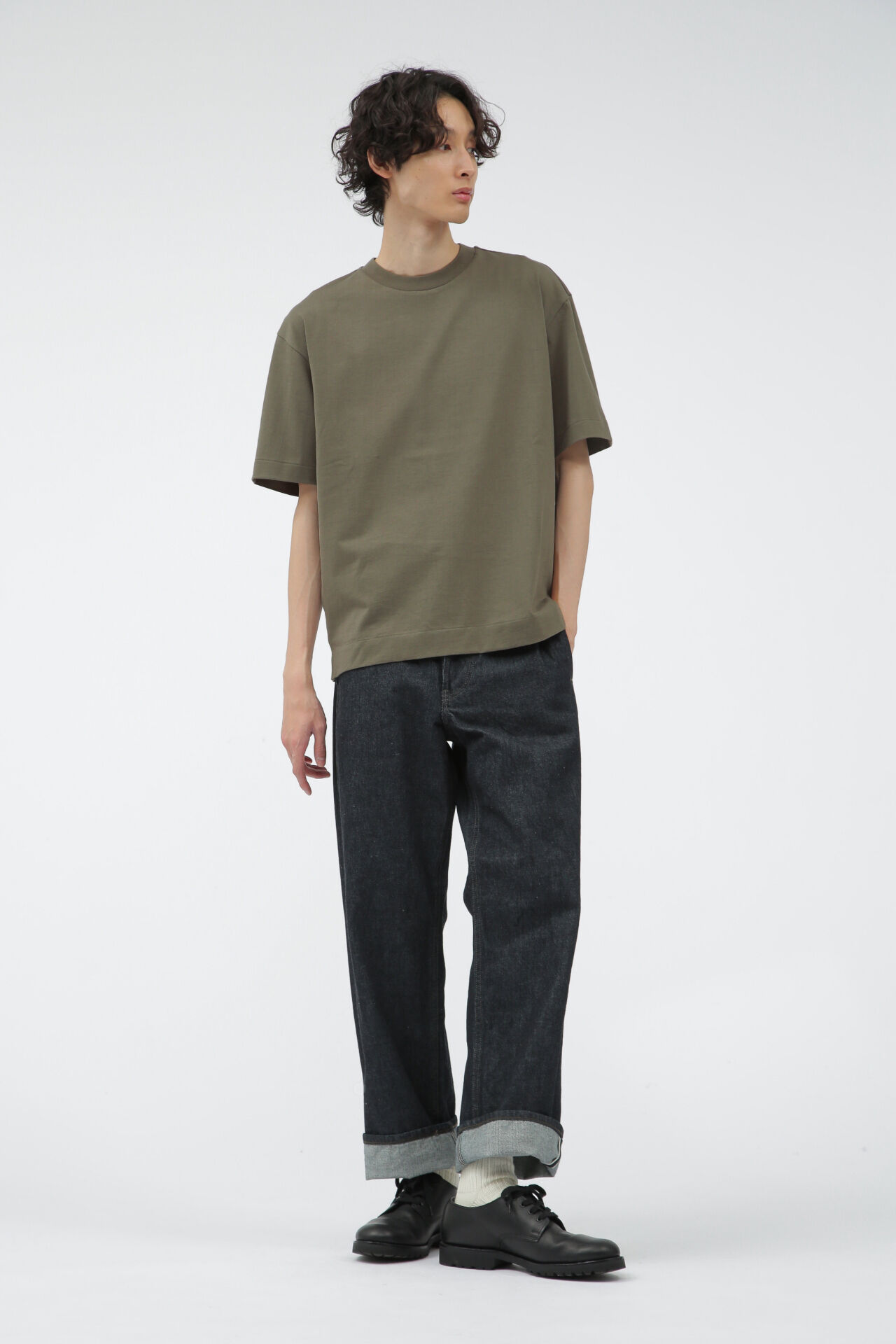 MARGARET HOWELL「FINE DENSE COTTON JERSEY」|Tシャツ・カットソー|