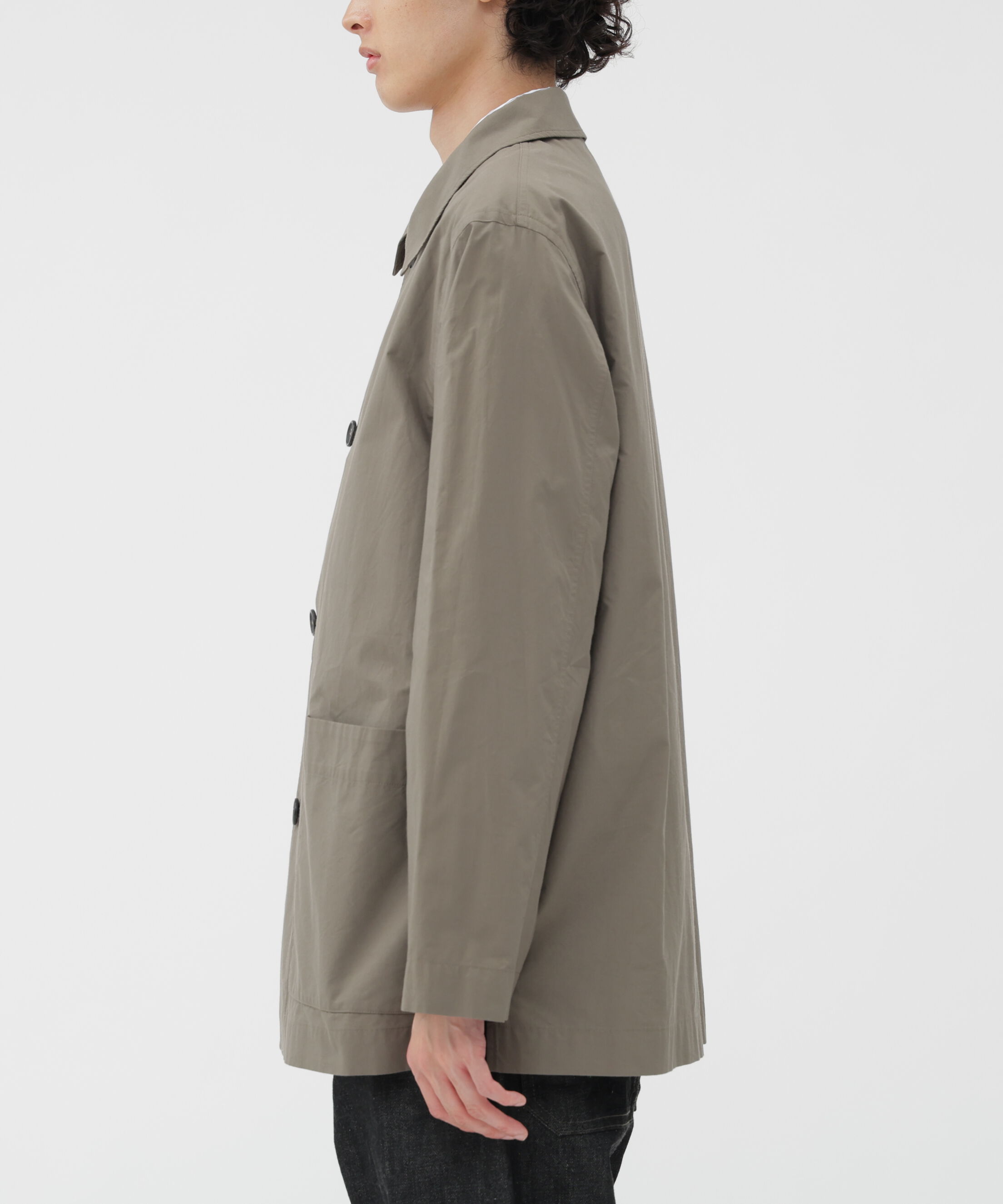 MARGARET HOWELL「MATT COTTON SILK POPLIN BLOUSON」|ブルゾン・スタジャン|