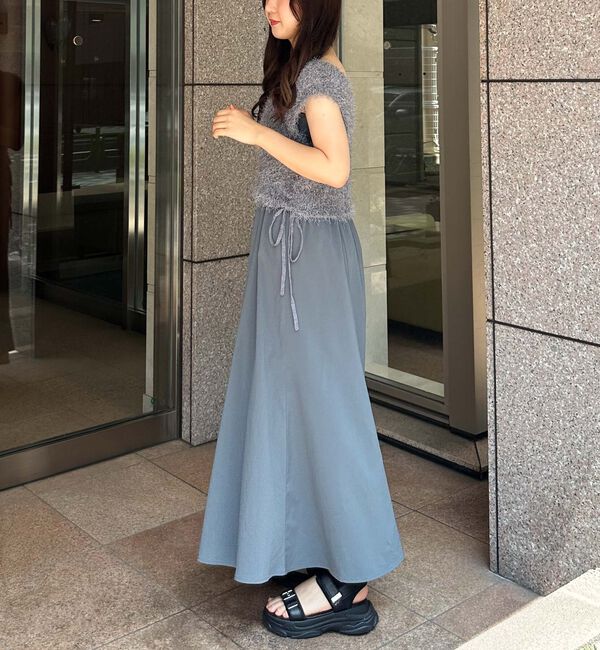 archives「レースＵＰフェザーベスト&times;マーメイドキャミワンピースＳＥＴ」|ワンピース|