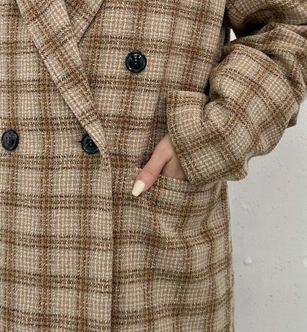 archives「【ＳＥＴＵＰ対応】ラメチェックテーラードジャケット」|テーラードジャケット|