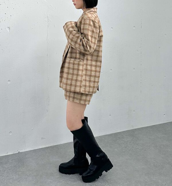 archives「【ＳＥＴＵＰ対応】ラメチェックテーラードジャケット」|テーラードジャケット|