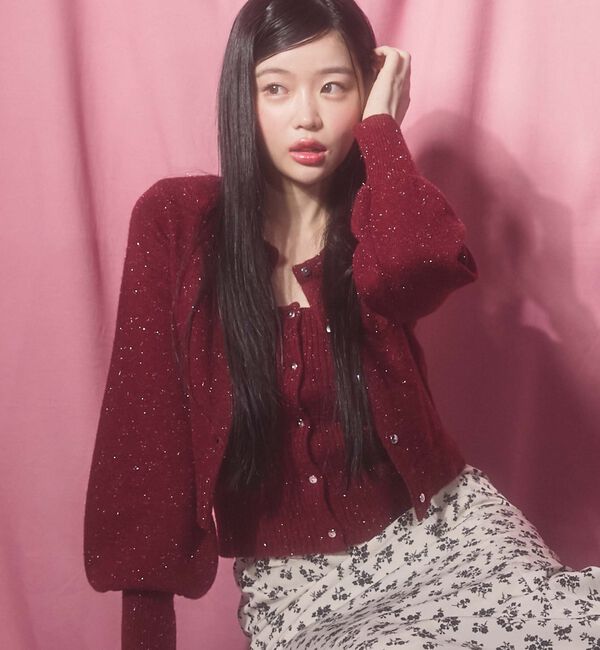 archives「マルチｗａｙラメニットアンサンブル」|カーディガン|WINE