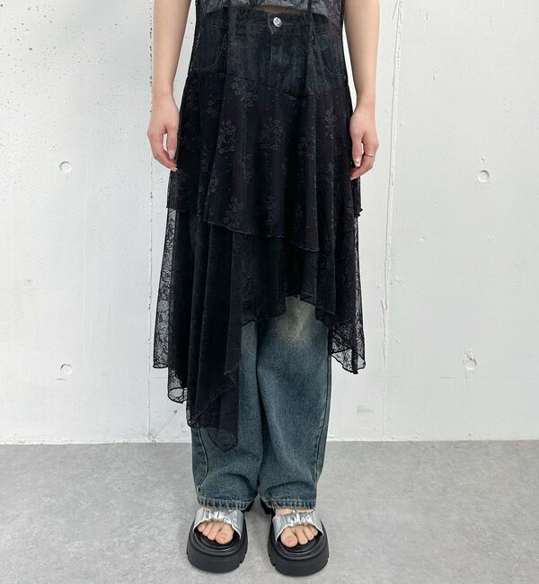 archives「レイヤードイレヘムレースキャミワンピース」|ワンピース|