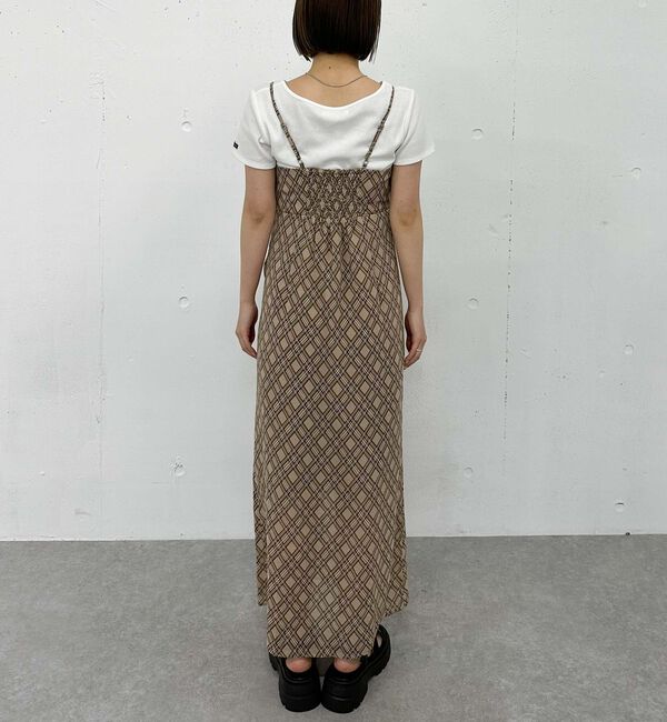 archives「バイアスチェックキャミワンピース」|ワンピース|