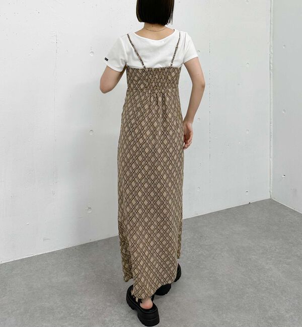 archives「バイアスチェックキャミワンピース」|ワンピース|