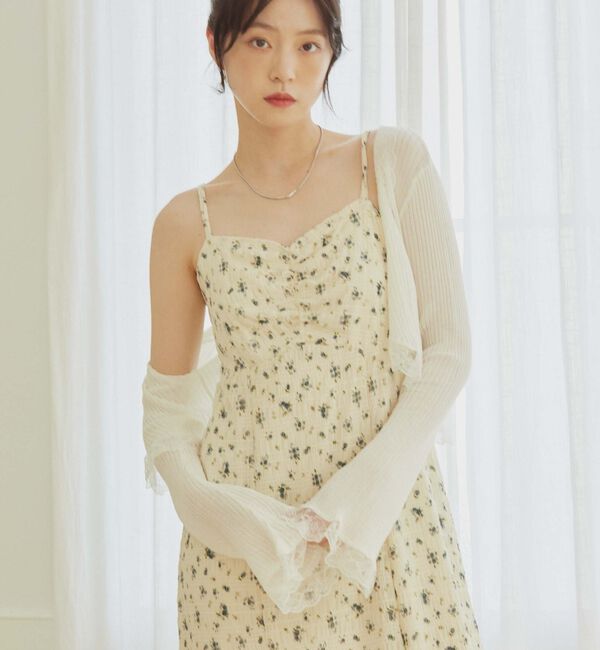 archives「レーストリミングニットカーディガン」|カーディガン|