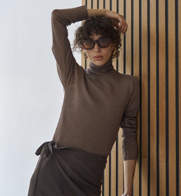 Doux archives「シアータートルニット」|ニット・セーター|