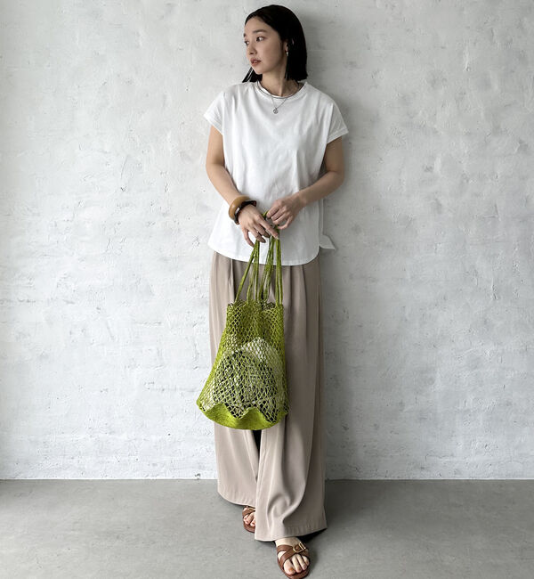 Doux archives「袖折り返しＴシャツ」|Tシャツ・カットソー|