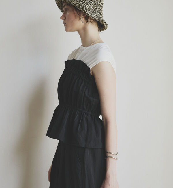 Doux archives「カットドッキングギャザートップス」|Tシャツ・カットソー|
