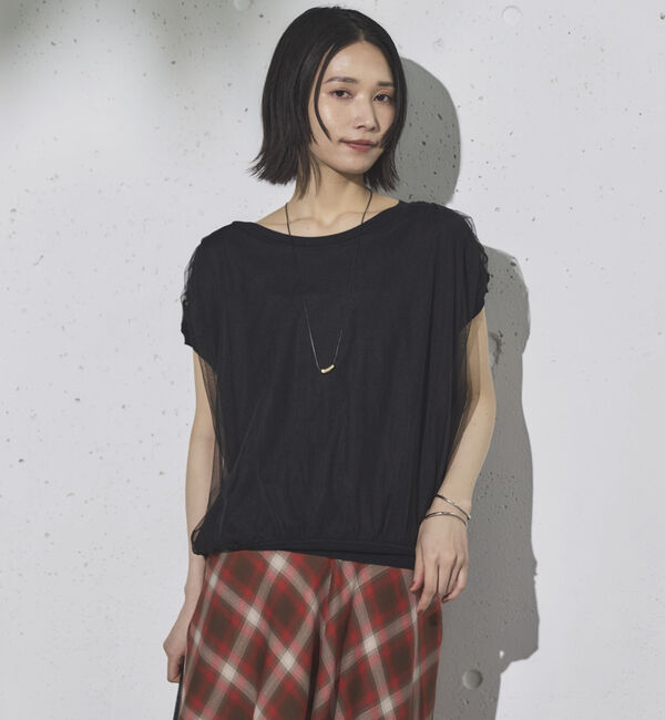 Doux archives「オーバーチュールフレンチニット」|ニット・セーター|BLACK