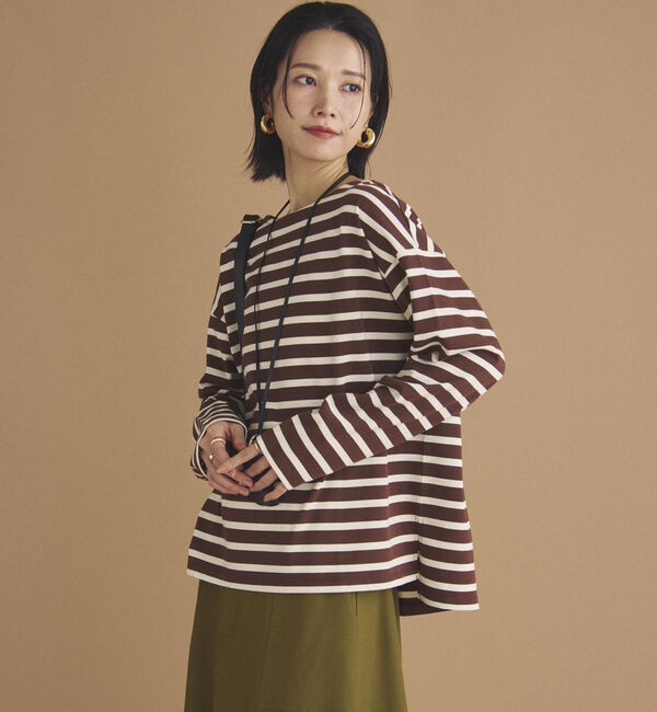 Doux archives「バスクボーダーロンＴｅｅ」|Tシャツ・カットソー|