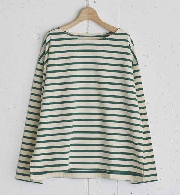 Doux archives「バスクボーダーロンＴｅｅ」|Tシャツ・カットソー|GREEN