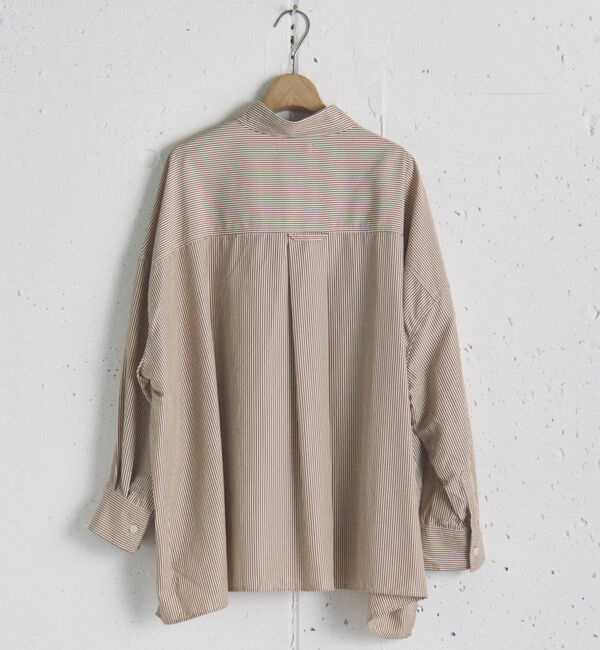 Doux archives「ストライプポンチョシャツ」|シャツ・ブラウス|