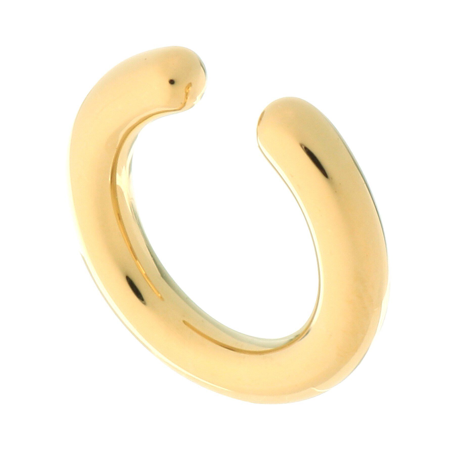 COCOSHNIK「シルバー 丸線 イヤーカフ GP」|イヤリング|イエローゴールド(6