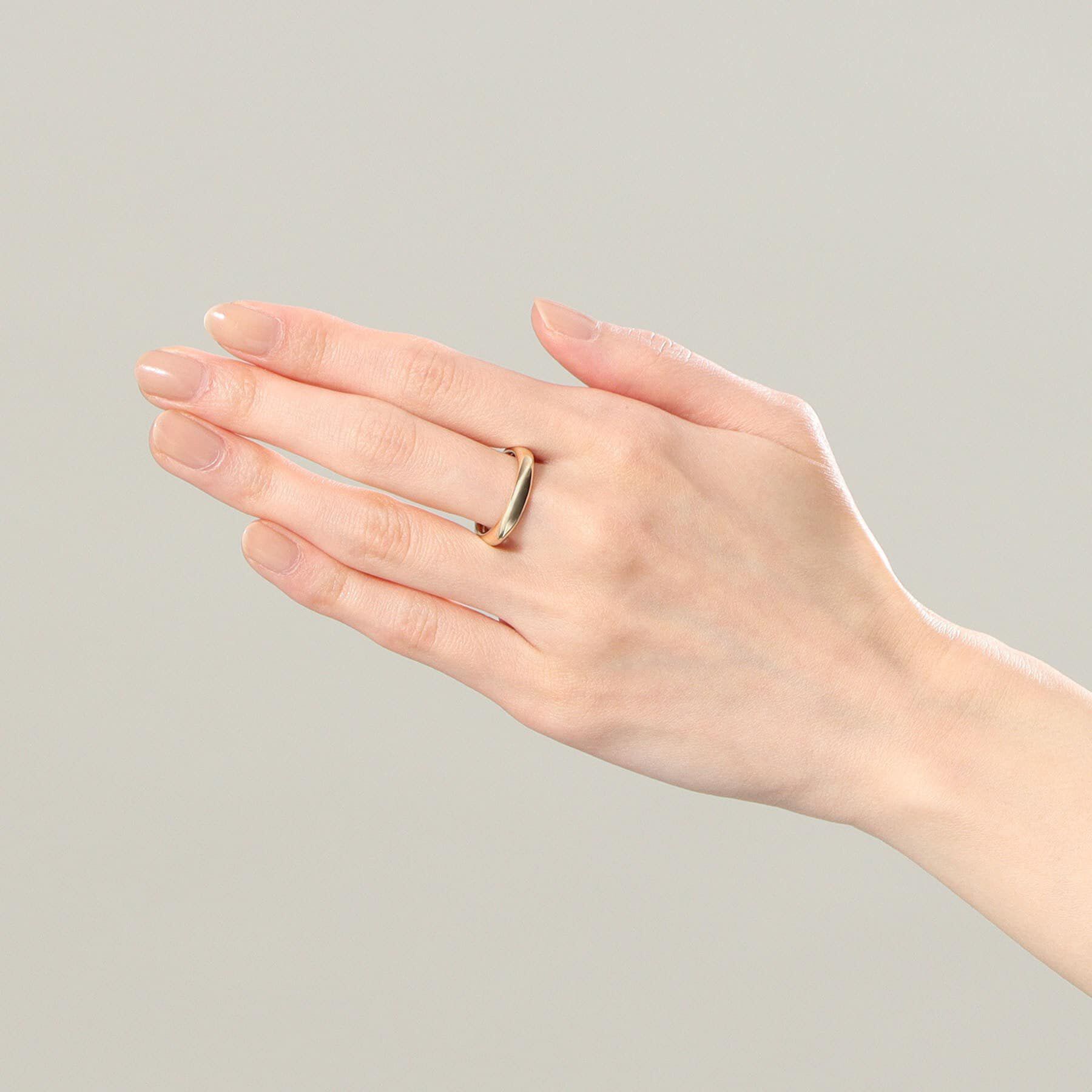 COCOSHNIK「K10クッションシェイプボリューム イヤーカフ大」|イヤリング|