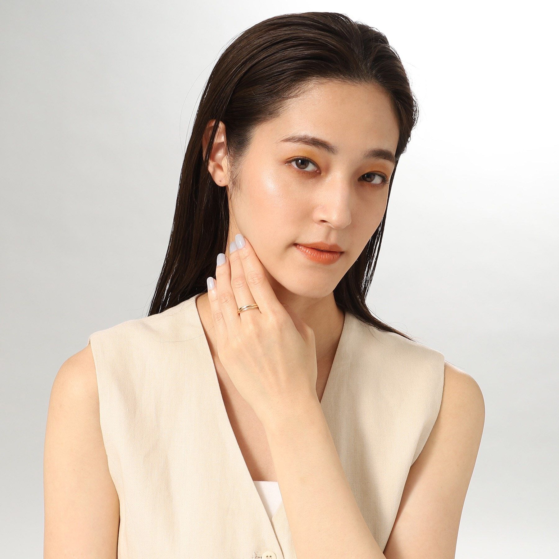 COCOSHNIK「K10アーチステップ リング」|リング|