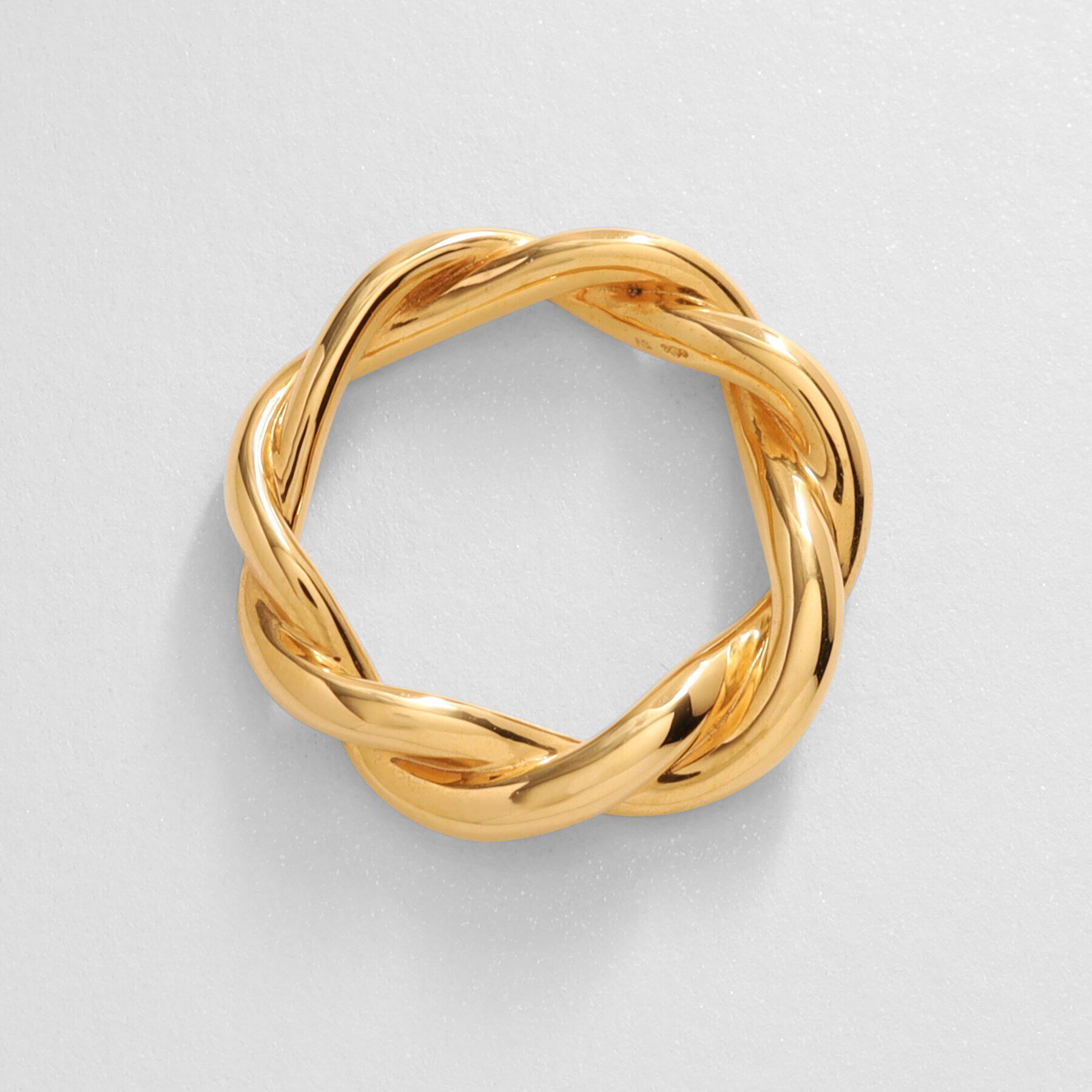 COCOSHNIK ONKITSCH「シルバー ラインリング ツイスト GP」|リング|