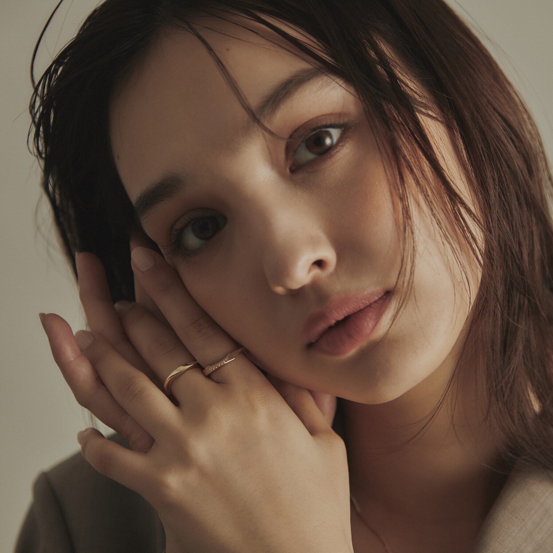 COCOSHNIK「K10ダイヤモンド キヘイモチーフ リング」|リング|