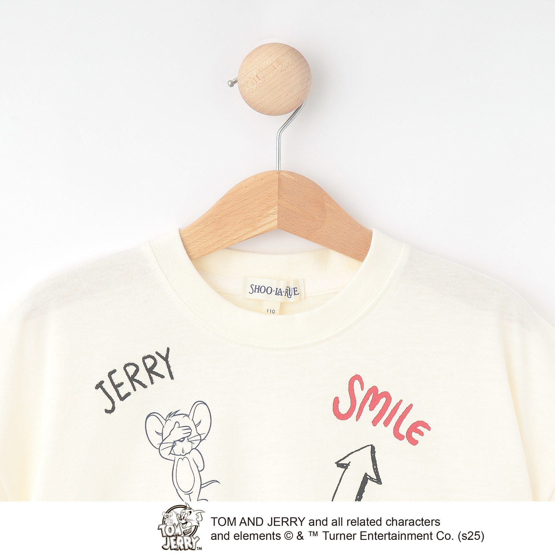 SHOO･LA･RUE「【TOM and JERRY】ひんやりラクガキTシャツ」|Tシャツ・カットソー|