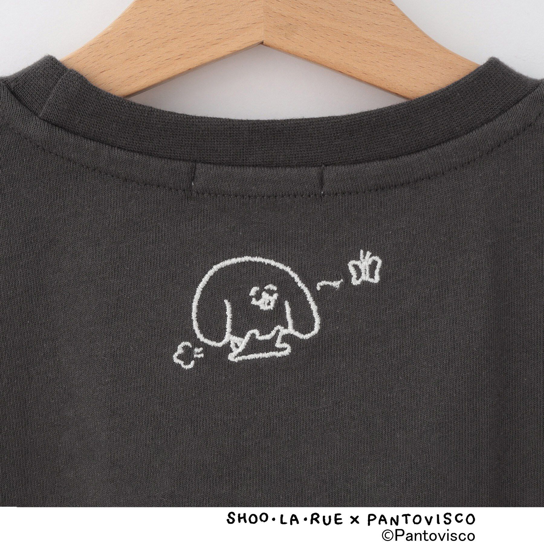 SHOO･LA･RUE「【パントビスコ／ぺろち】プリントTシャツ」|Tシャツ・カットソー|