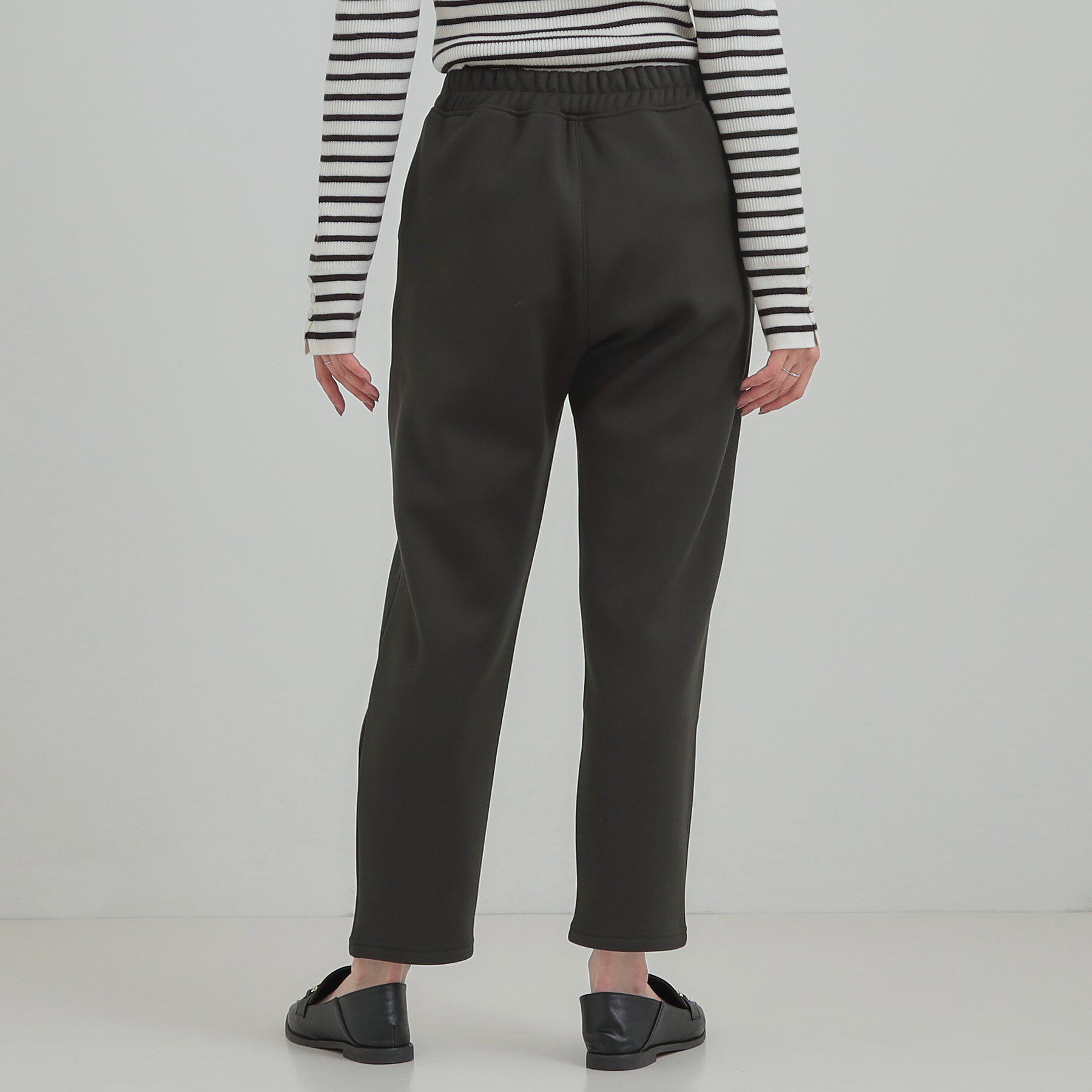 SHOO･LA･RUE「【あったか/洗濯機可】もちもち 裏起毛テーパードパンツ」|その他|