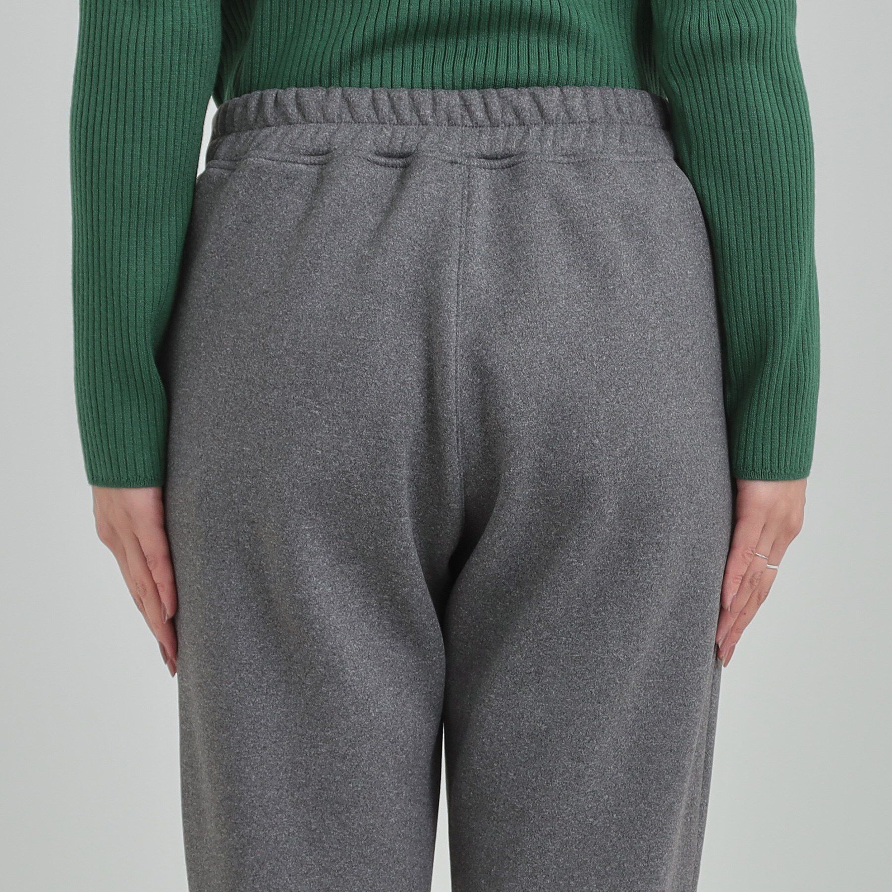 SHOO･LA･RUE「【あったか/洗濯機可】もちもち 裏起毛テーパードパンツ」|その他|