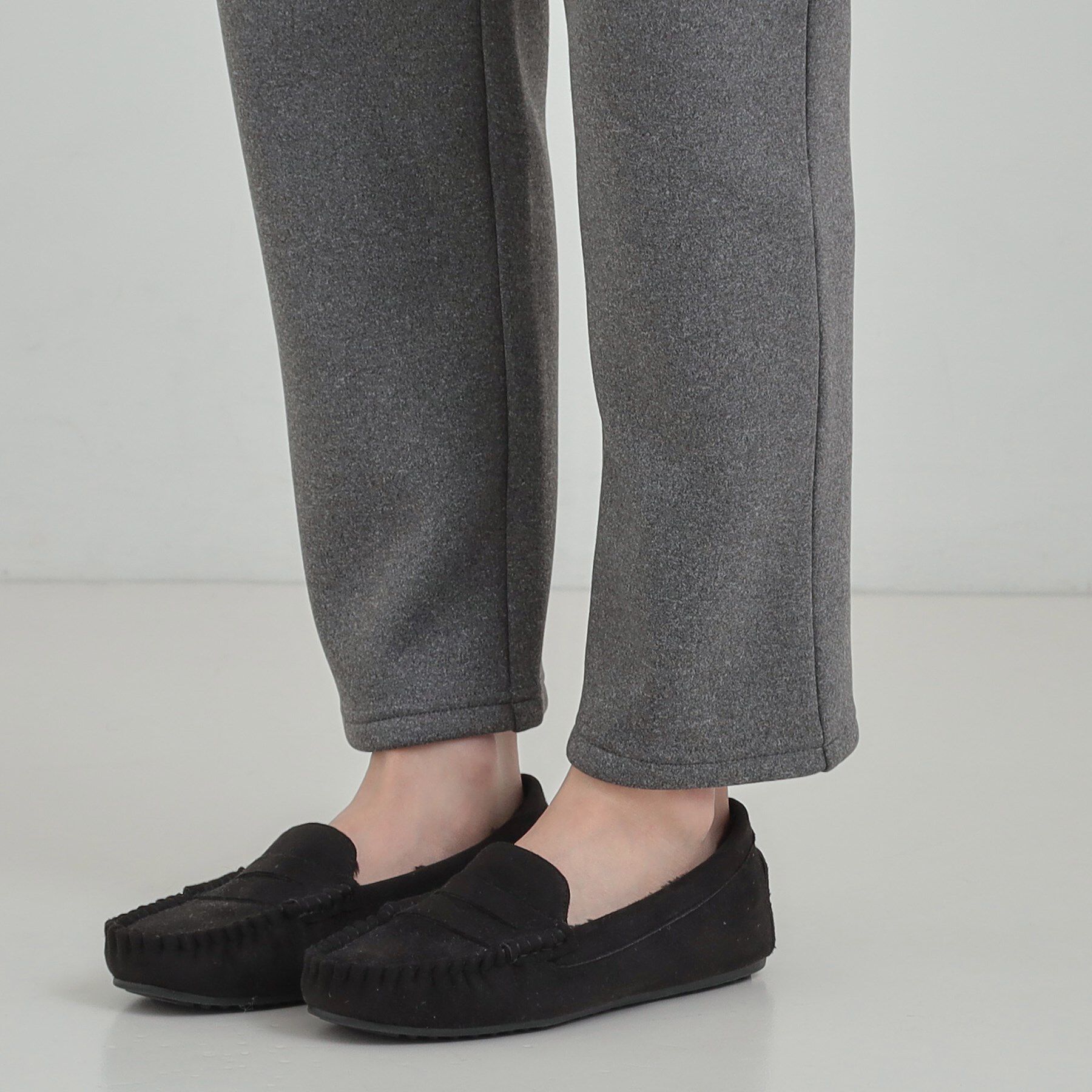 SHOO･LA･RUE「【あったか/洗濯機可】もちもち 裏起毛テーパードパンツ」|その他|