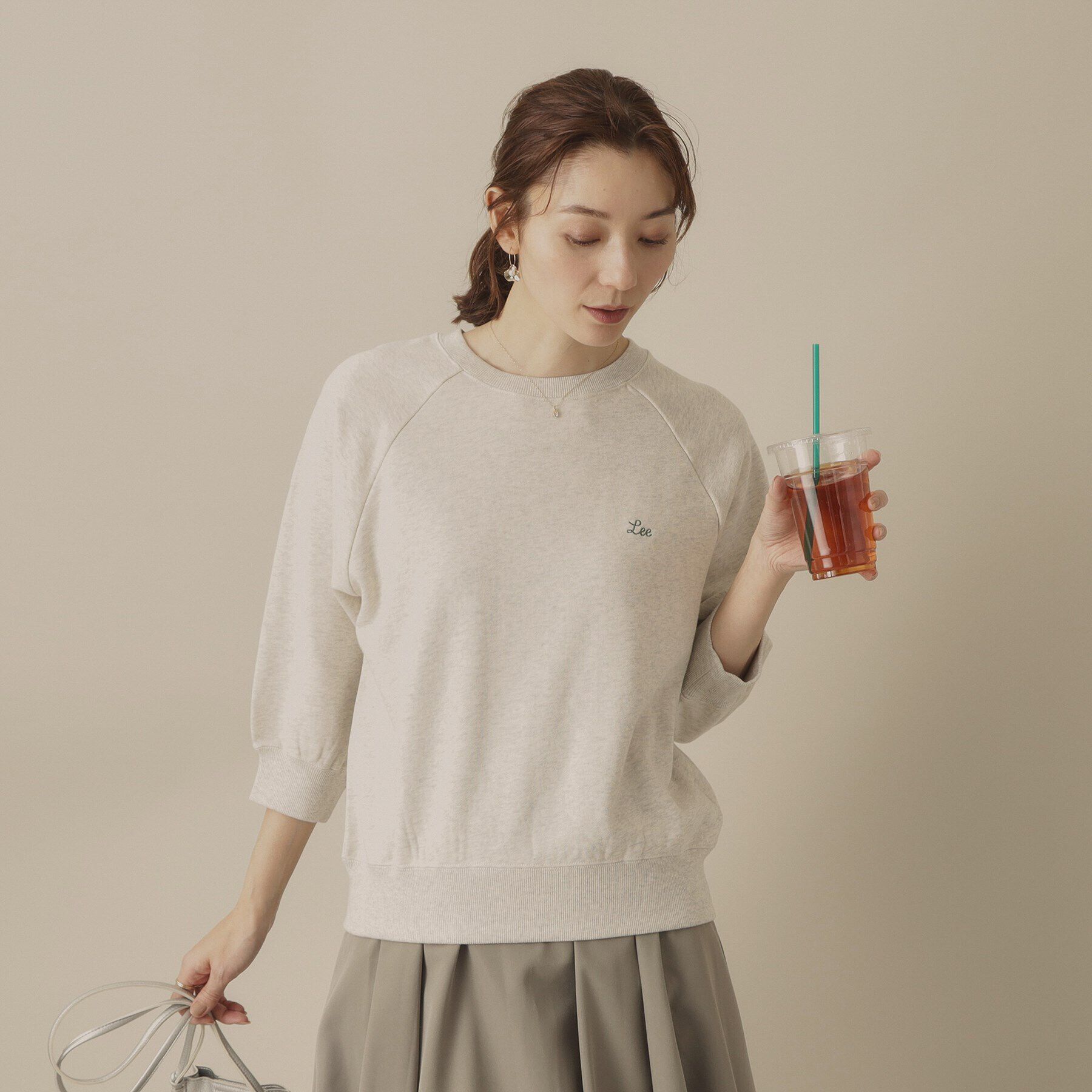 ITS&rsquo;DEMO「Leeプルオーバースウェット【洗濯機OK】」|パーカー|