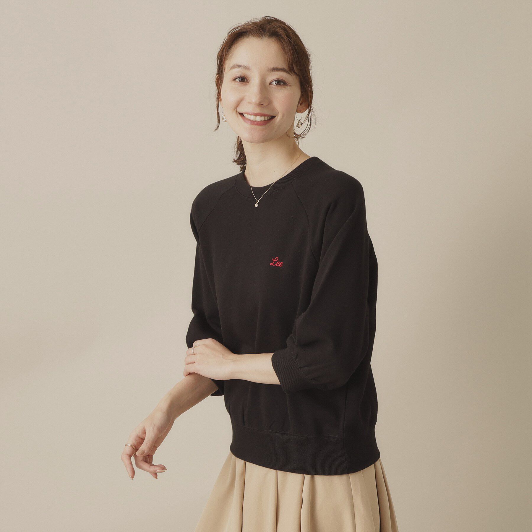 ITS&rsquo;DEMO「Leeプルオーバースウェット【洗濯機OK】」|パーカー|