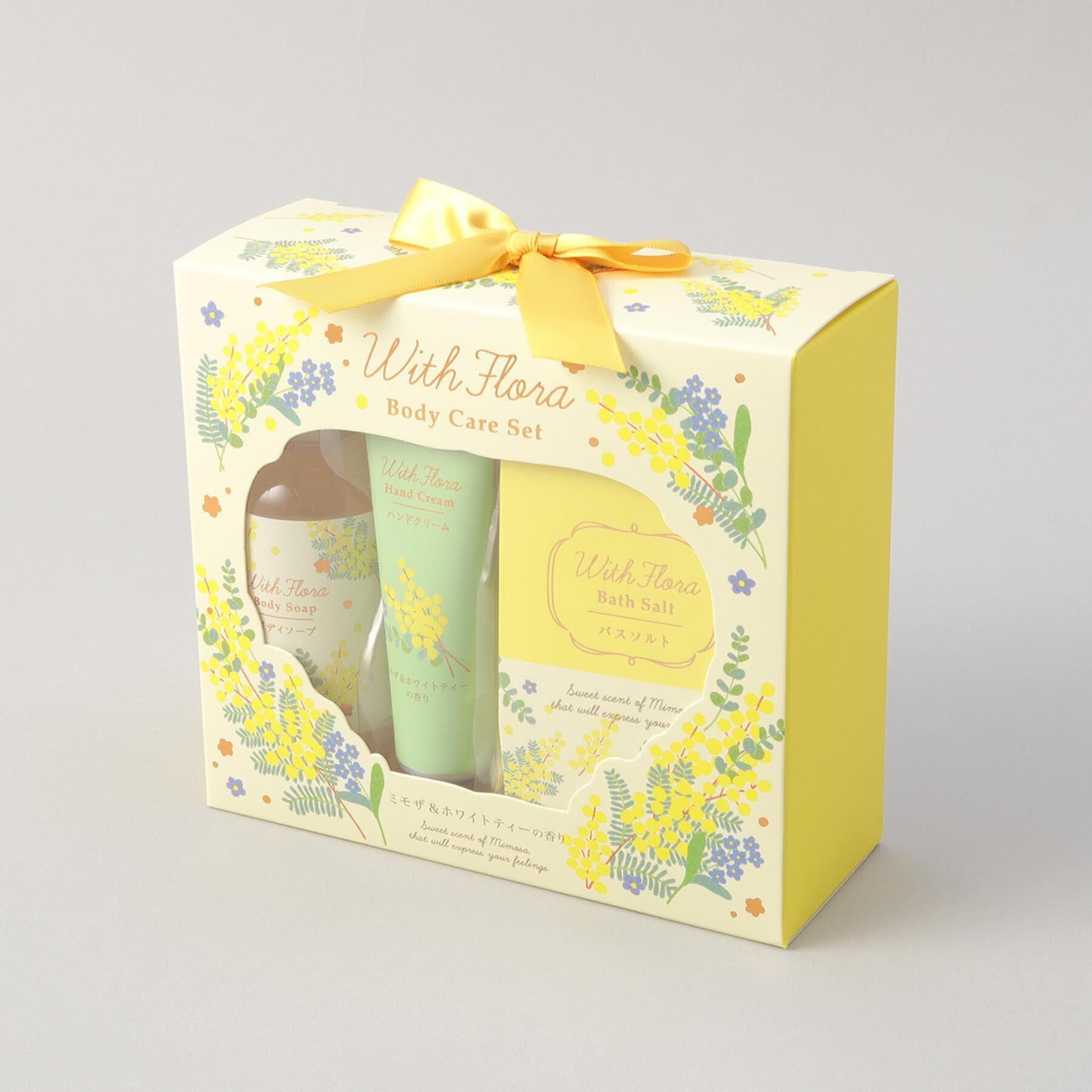 212 KITCHEN STORE「ウィズフローラ ボディケアセット ミモザ＆ホワイトティー」|化粧水|