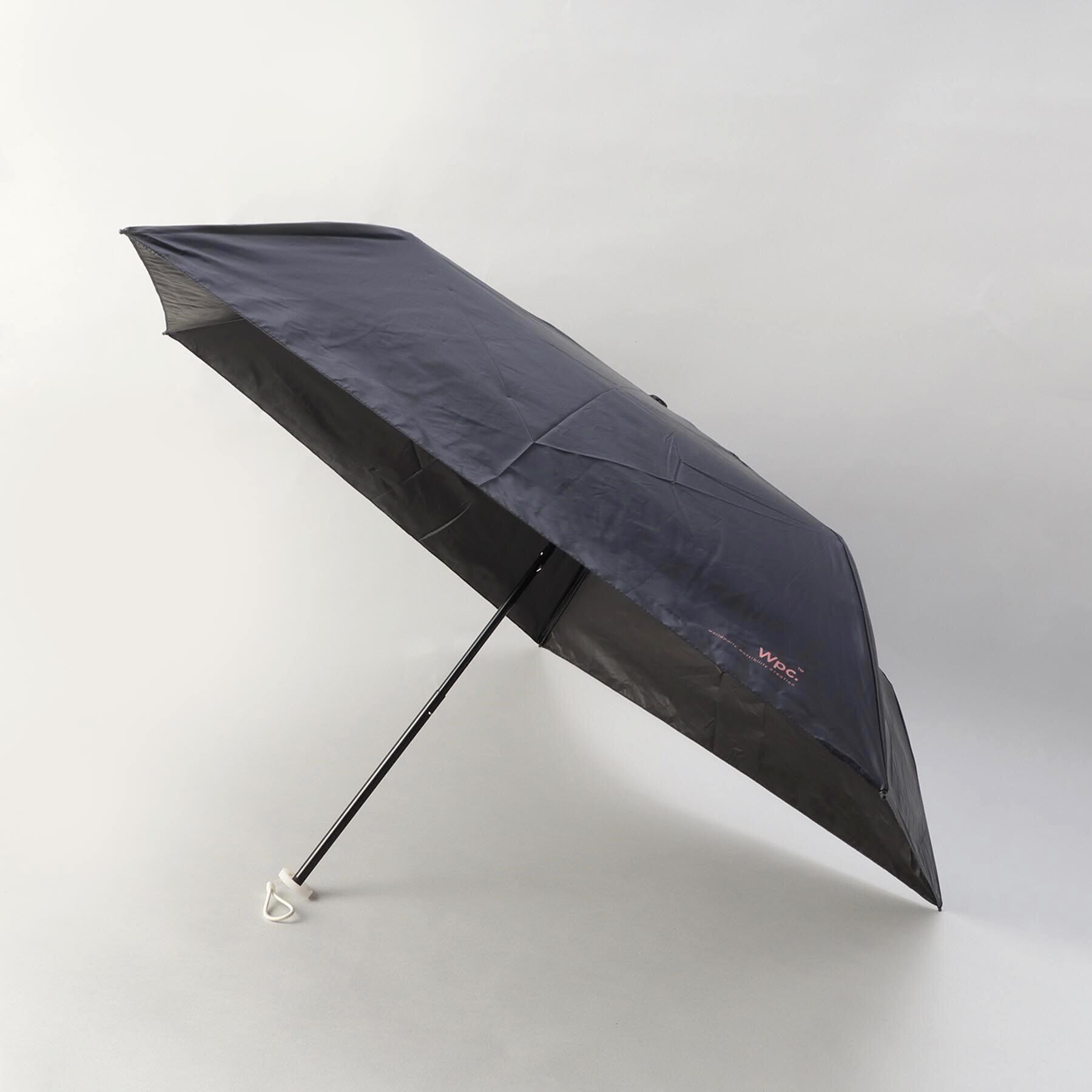 212 KITCHEN STORE「Wpc. 遮光軽量 ソリッドmini BK 日傘/折傘」|傘|