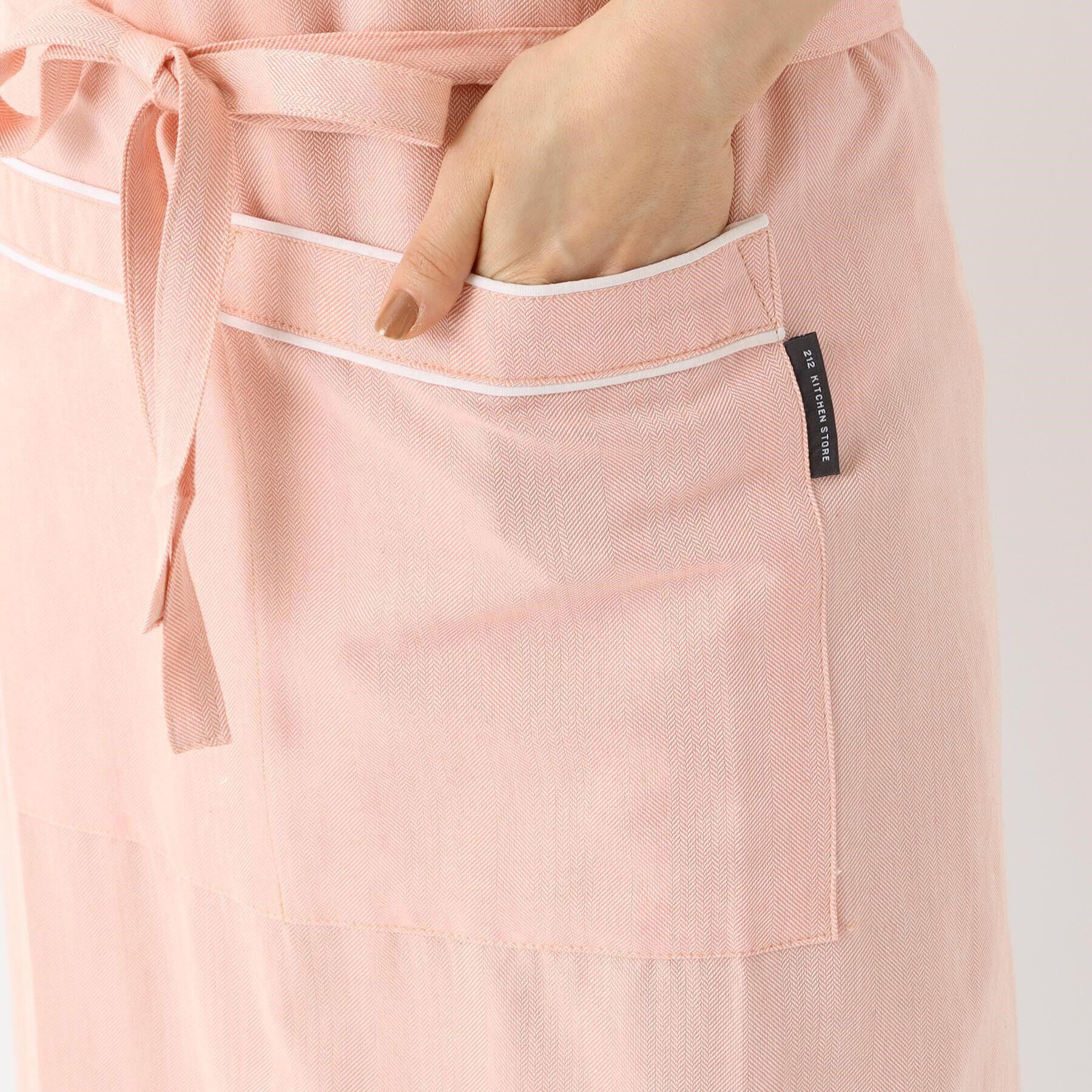 212 KITCHEN STORE「無地ラインエプロン PK」|食器・キッチングッズ|