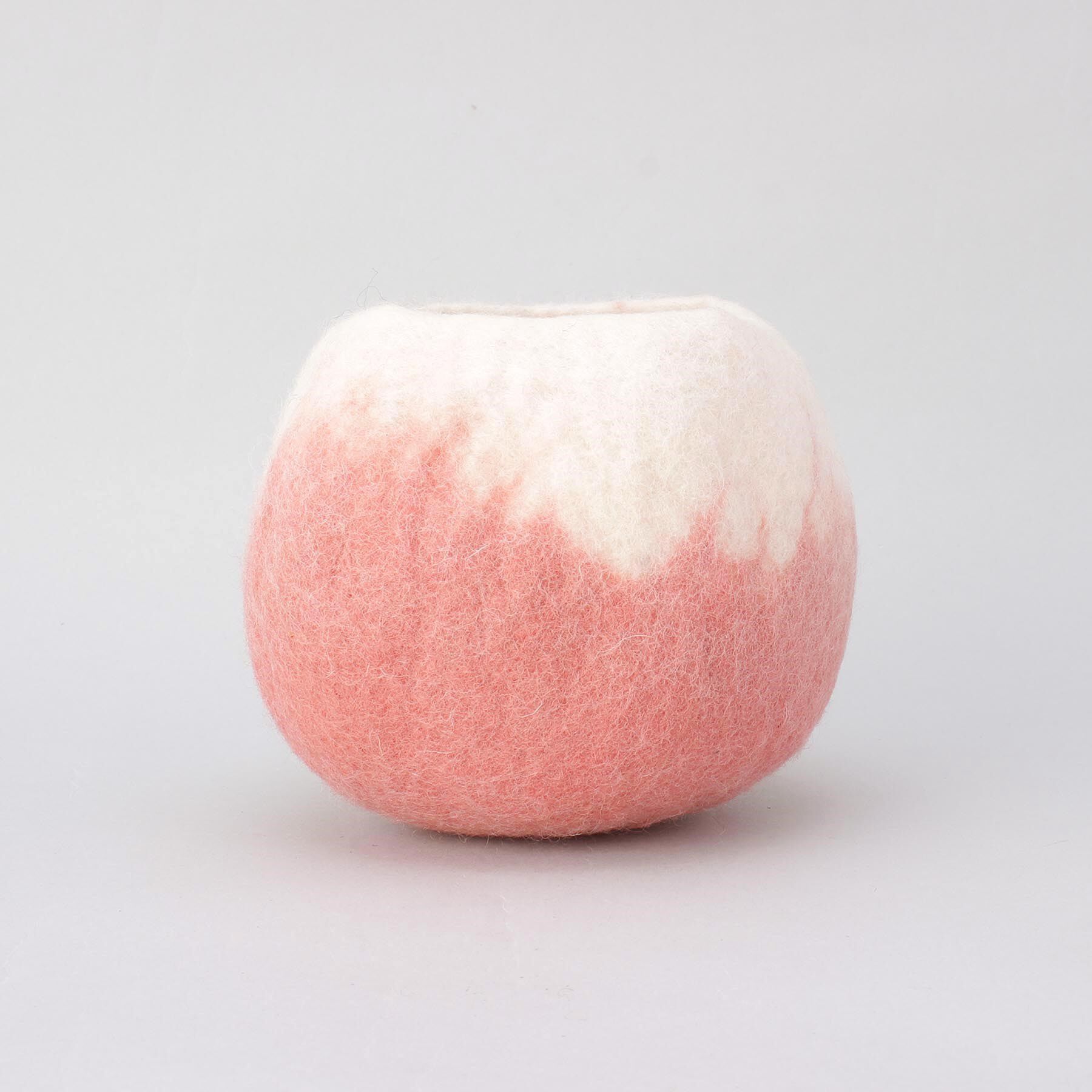 212 KITCHEN STORE「ラウンド スモールバスケット H11&times;W15cm グラデPK」|その他|