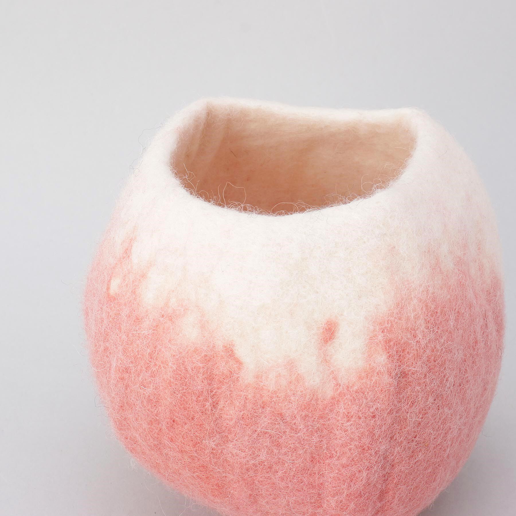 212 KITCHEN STORE「ラウンド スモールバスケット H11&times;W15cm グラデPK」|その他|